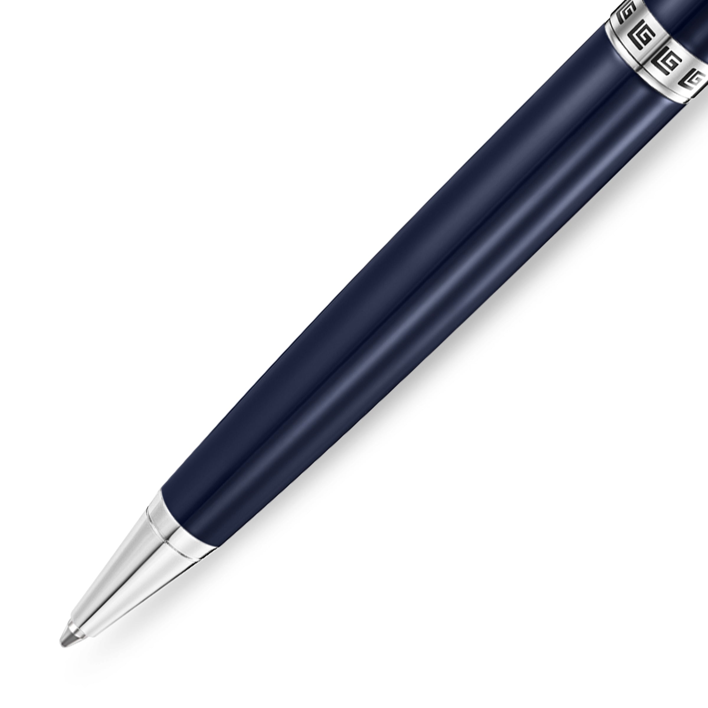 Guy Laroche Romain Twist Ballpoint Pen, Blue Ink