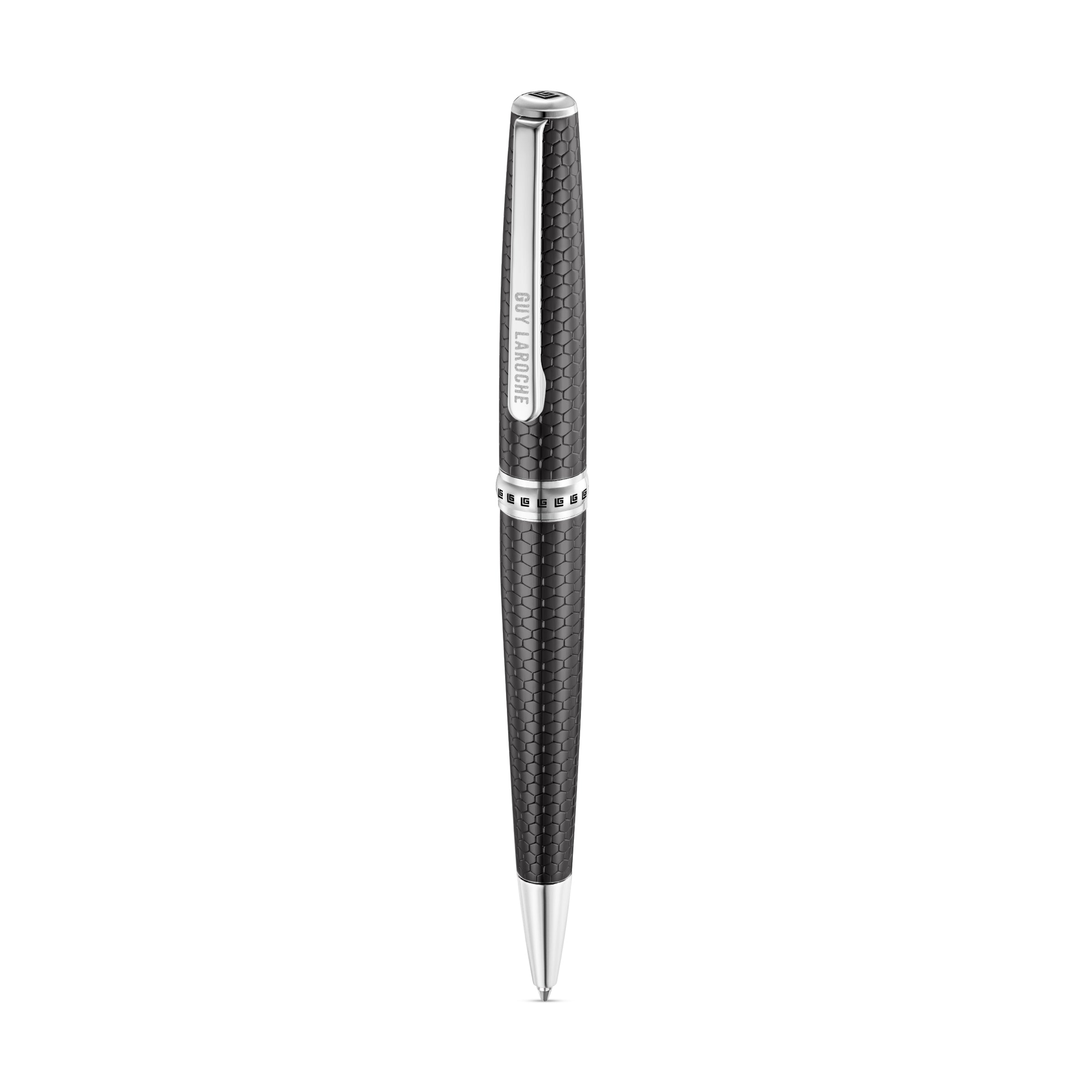 Guy Laroche Romeo Twist Ballpoint Pen, Blue Ink