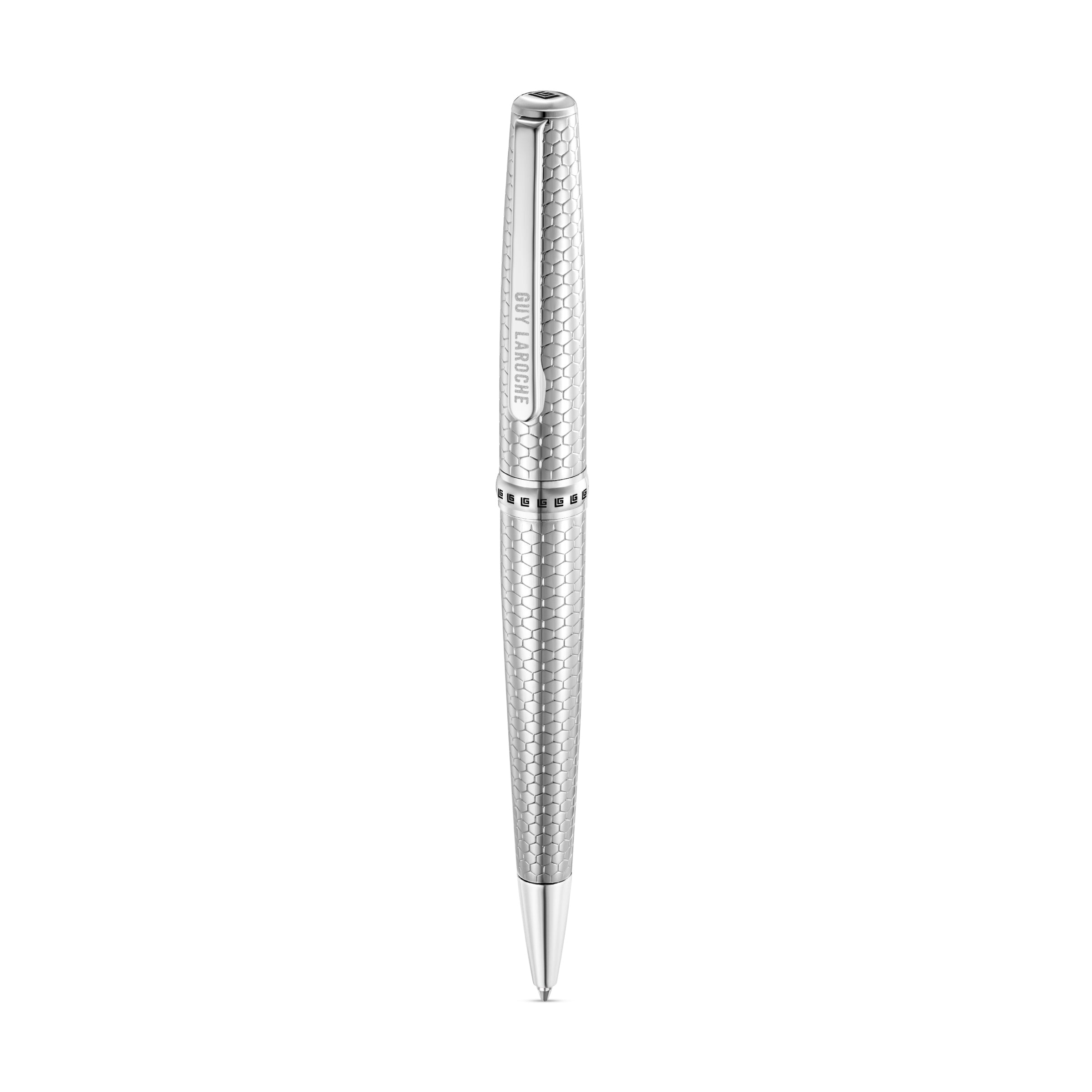 Guy Laroche Romeo Twist Ballpoint Pen, Blue Ink