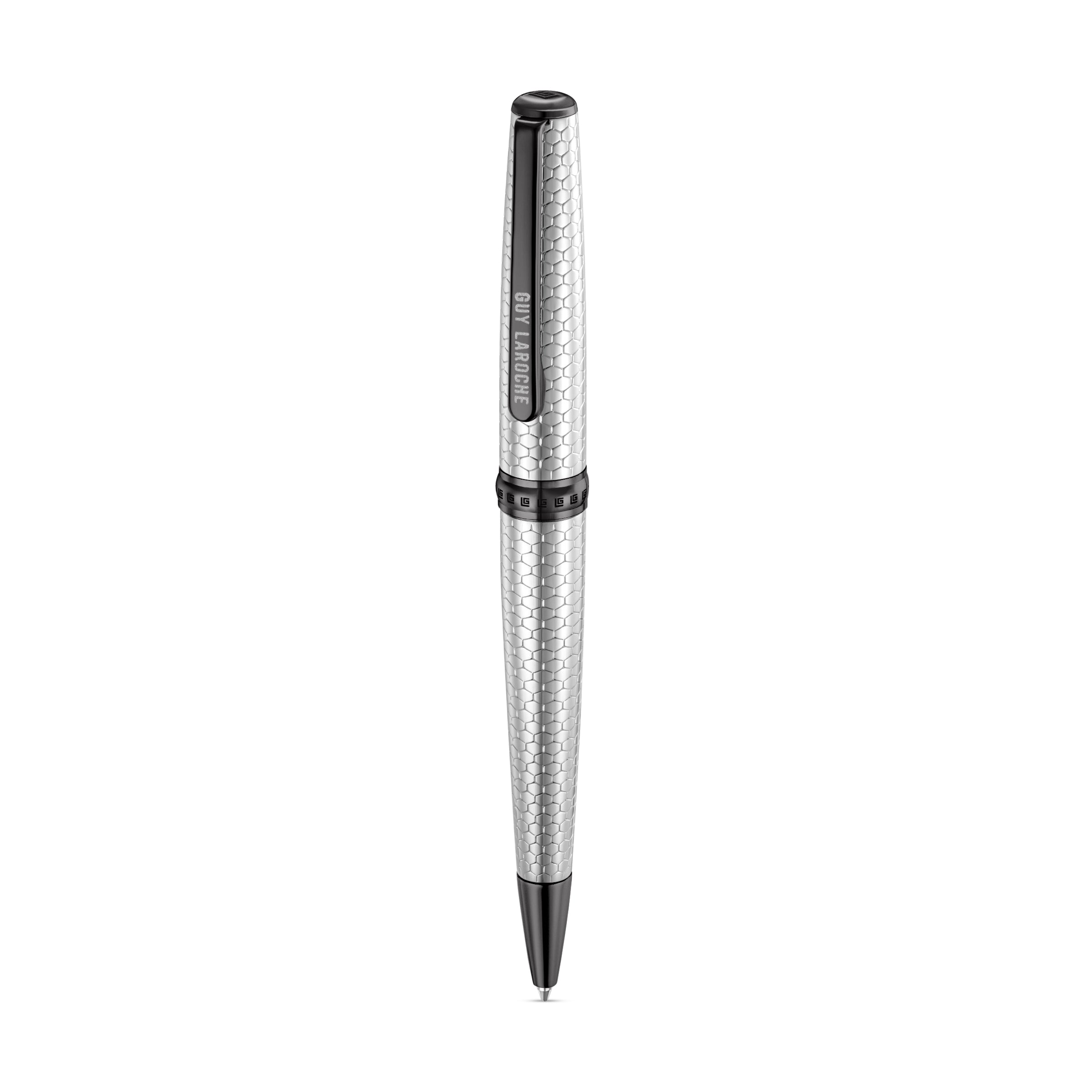 Guy Laroche Romeo Twist Ballpoint Pen, Blue Ink