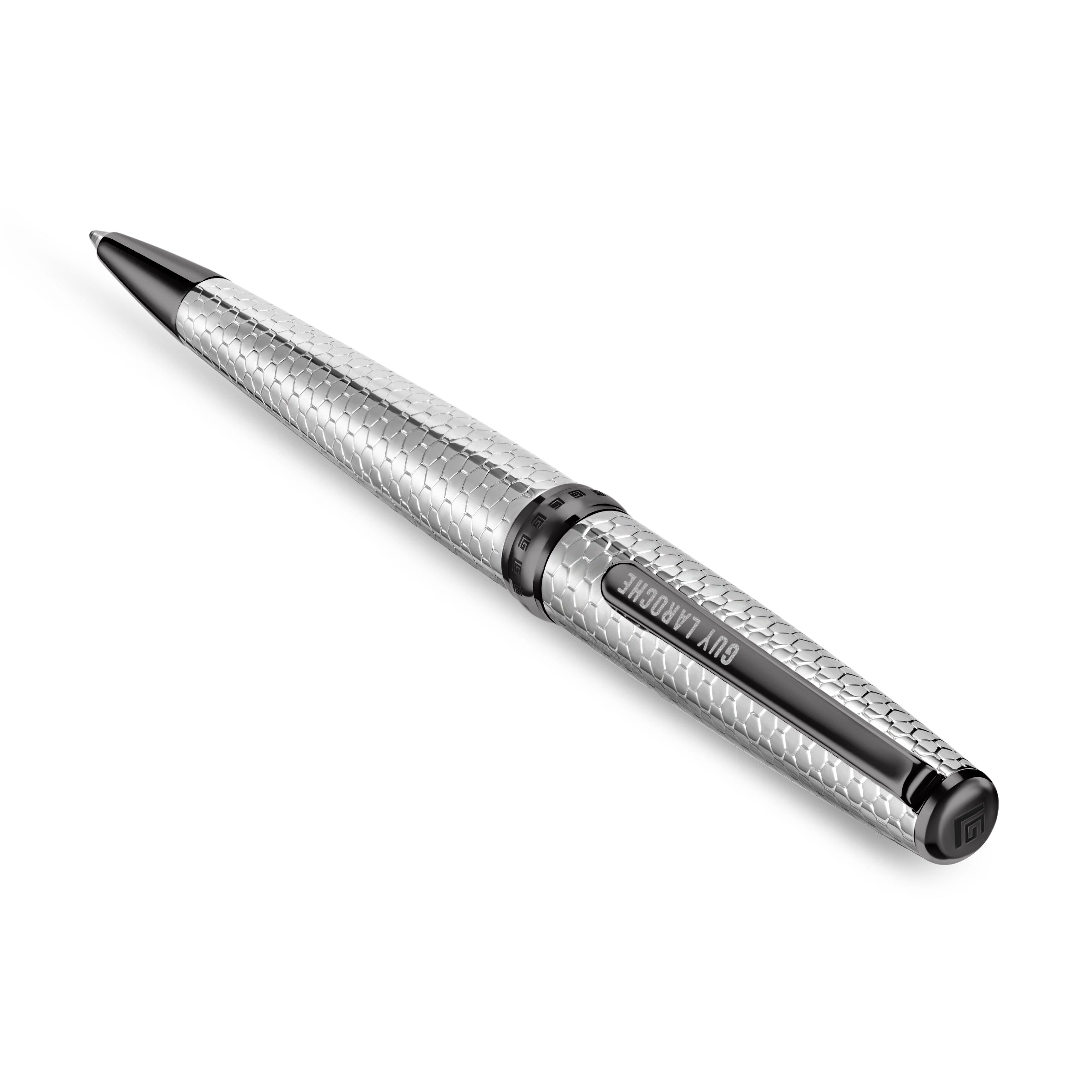 Guy Laroche Romeo Twist Ballpoint Pen, Blue Ink
