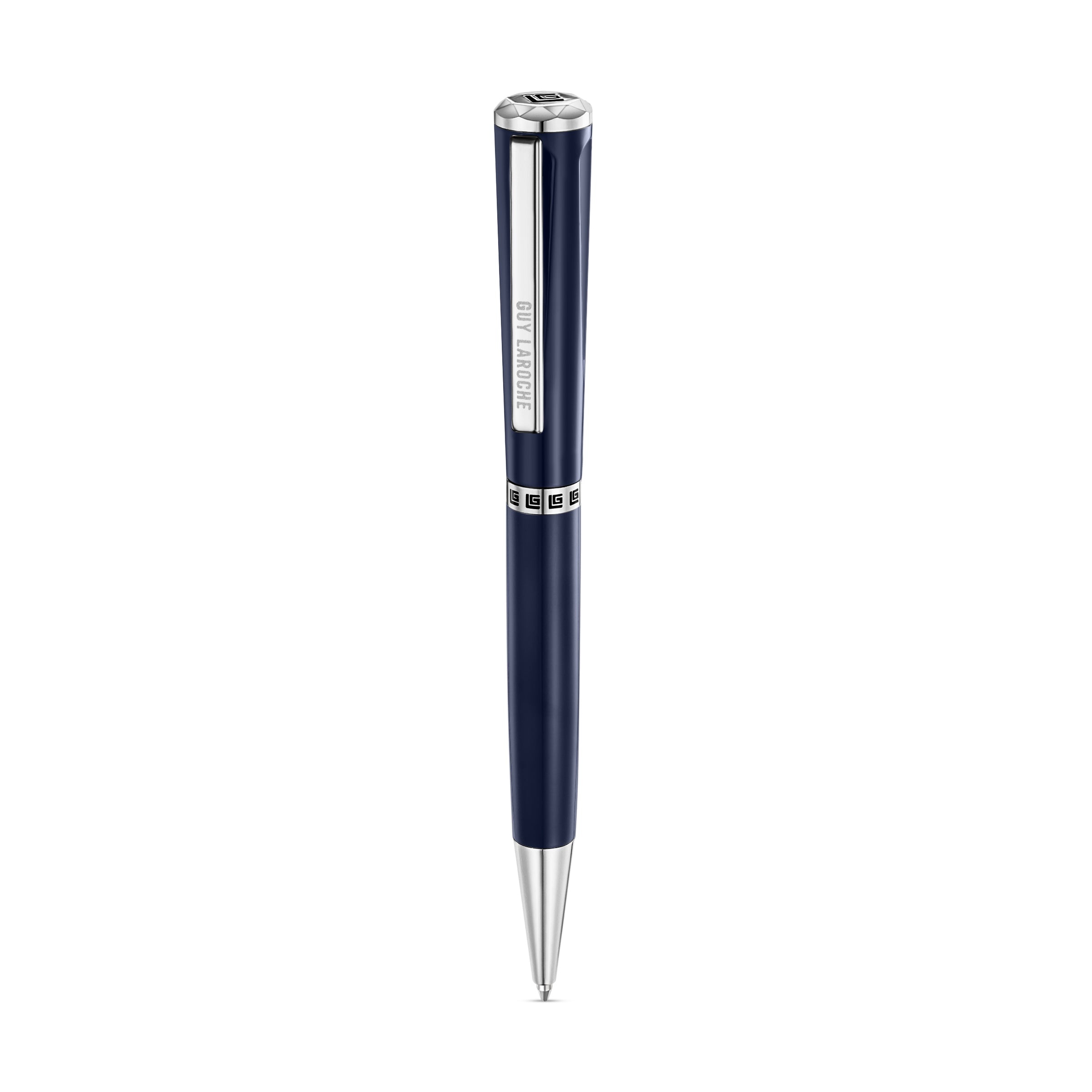 Guy Laroche Vincent Twist Ballpoint Pen, Blue Ink