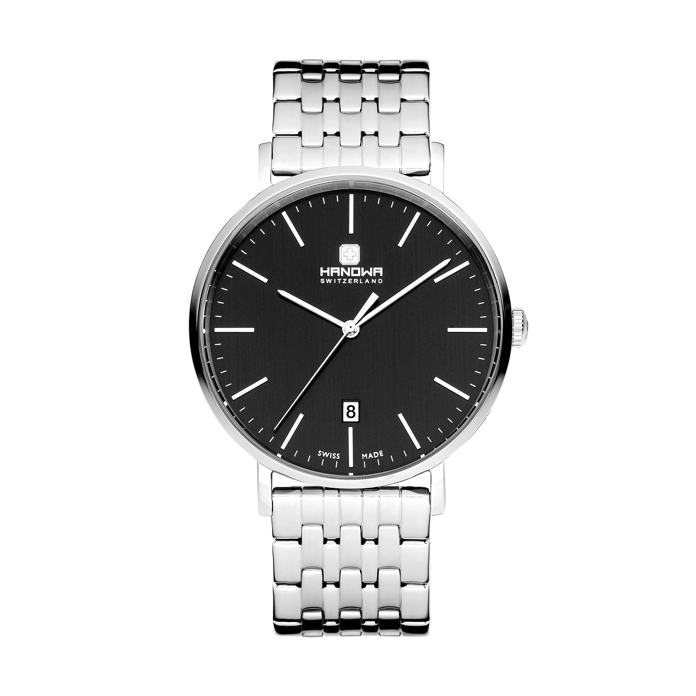 Hanowa Brisen Stainless Steel Bracelet Analog Watch for Men, 41mm