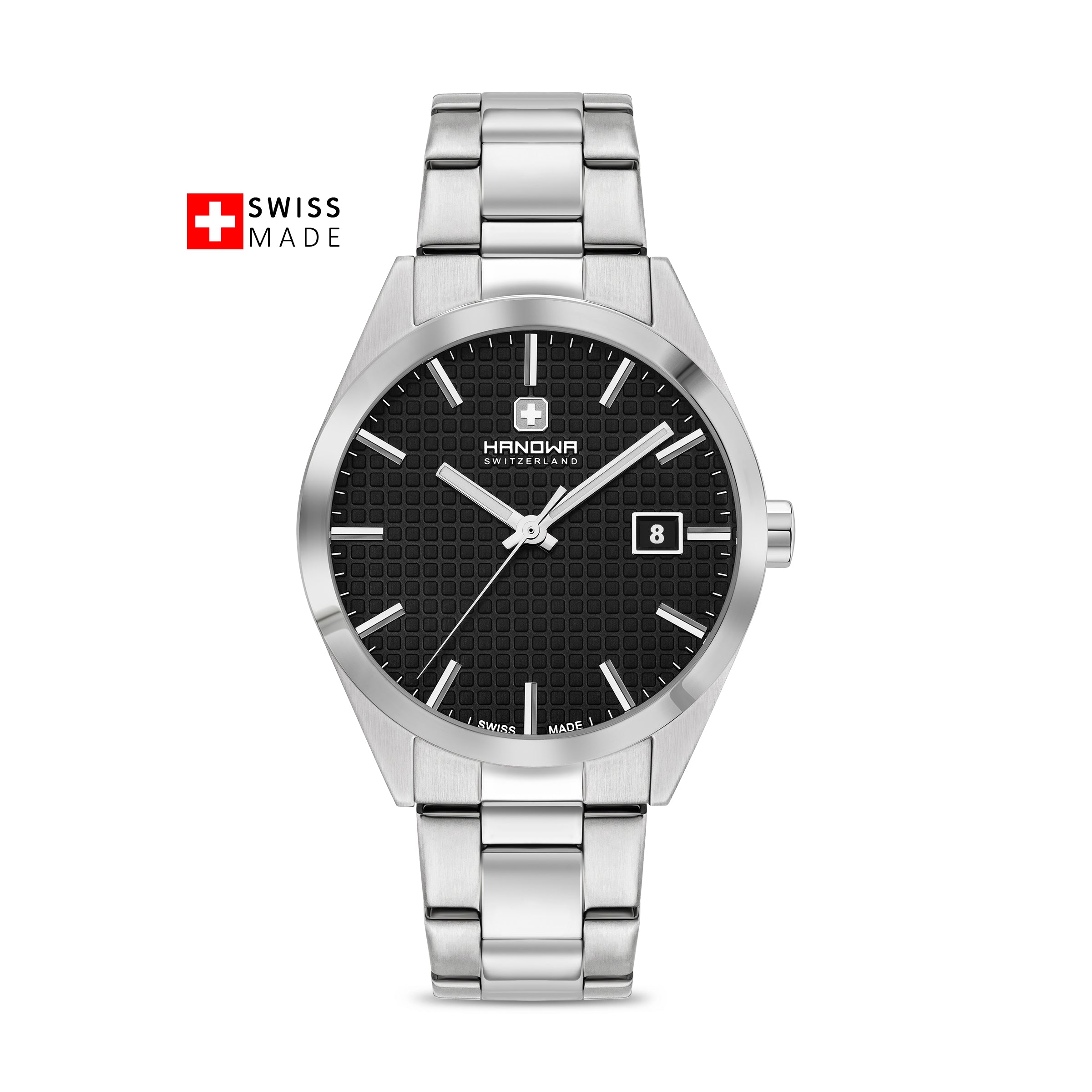 Hanowa Marsens Stainless Steel Bracelet Analog Watch for Men, 40mm