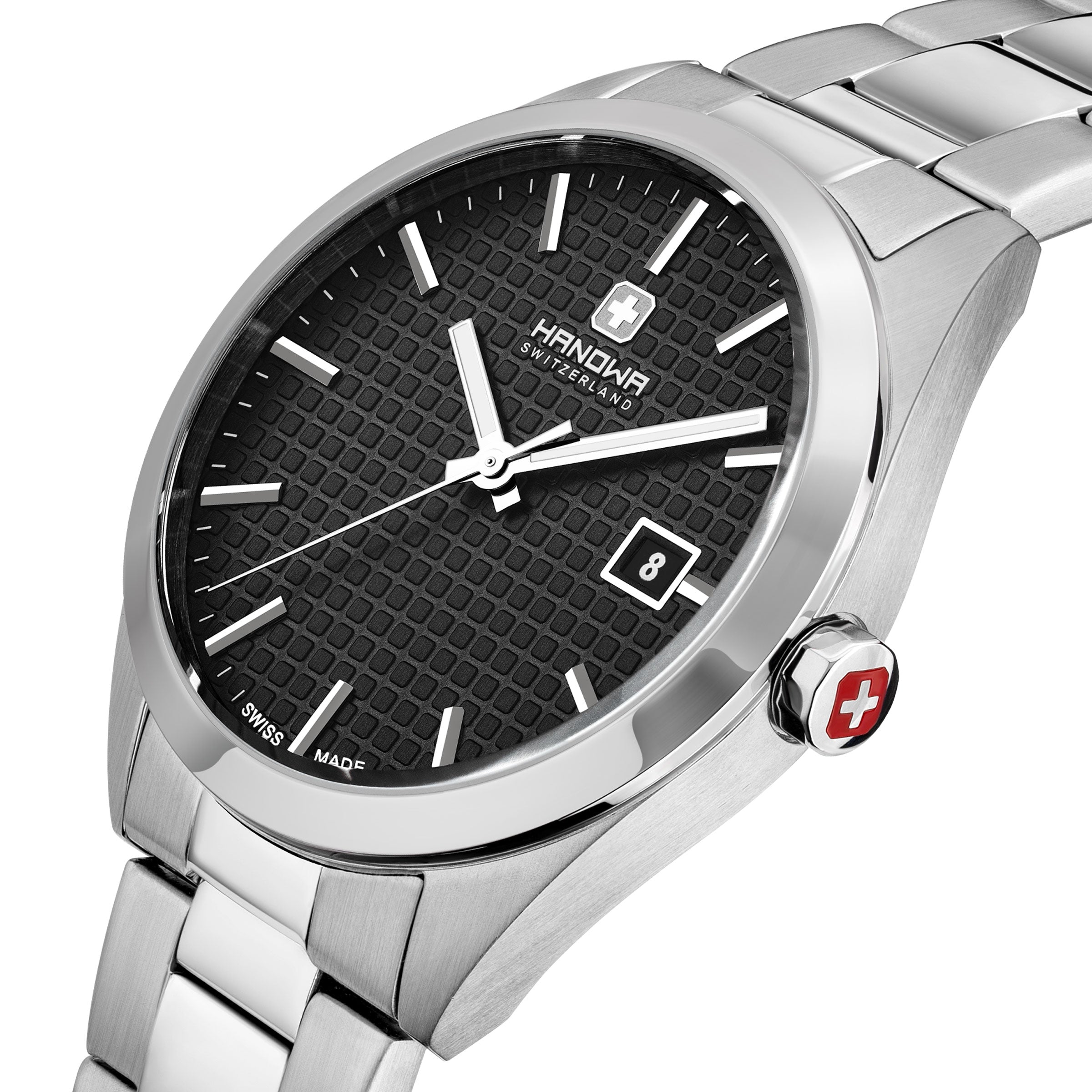 Hanowa Marsens Stainless Steel Bracelet Analog Watch for Men, 40mm
