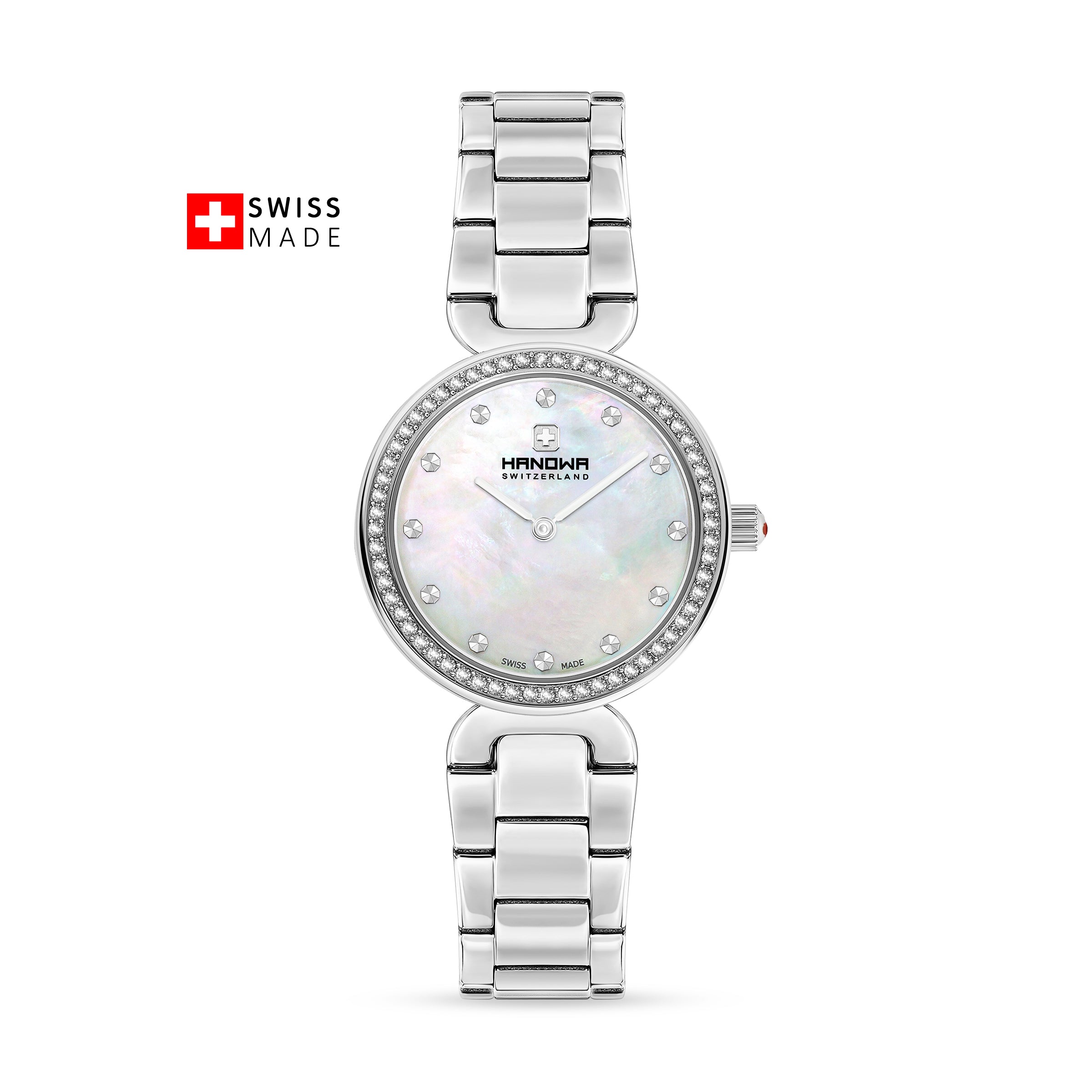 Hanowa Melide Stainless Steel Bracelet Analog Watch for Women, 31mm