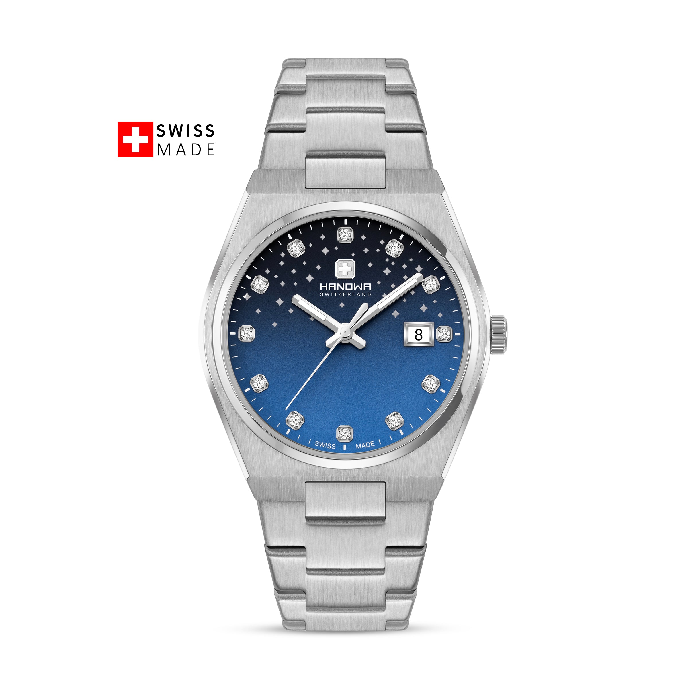 Hanowa Lancy Stainless Steel Bracelet Analog Watch for Women, 36mm