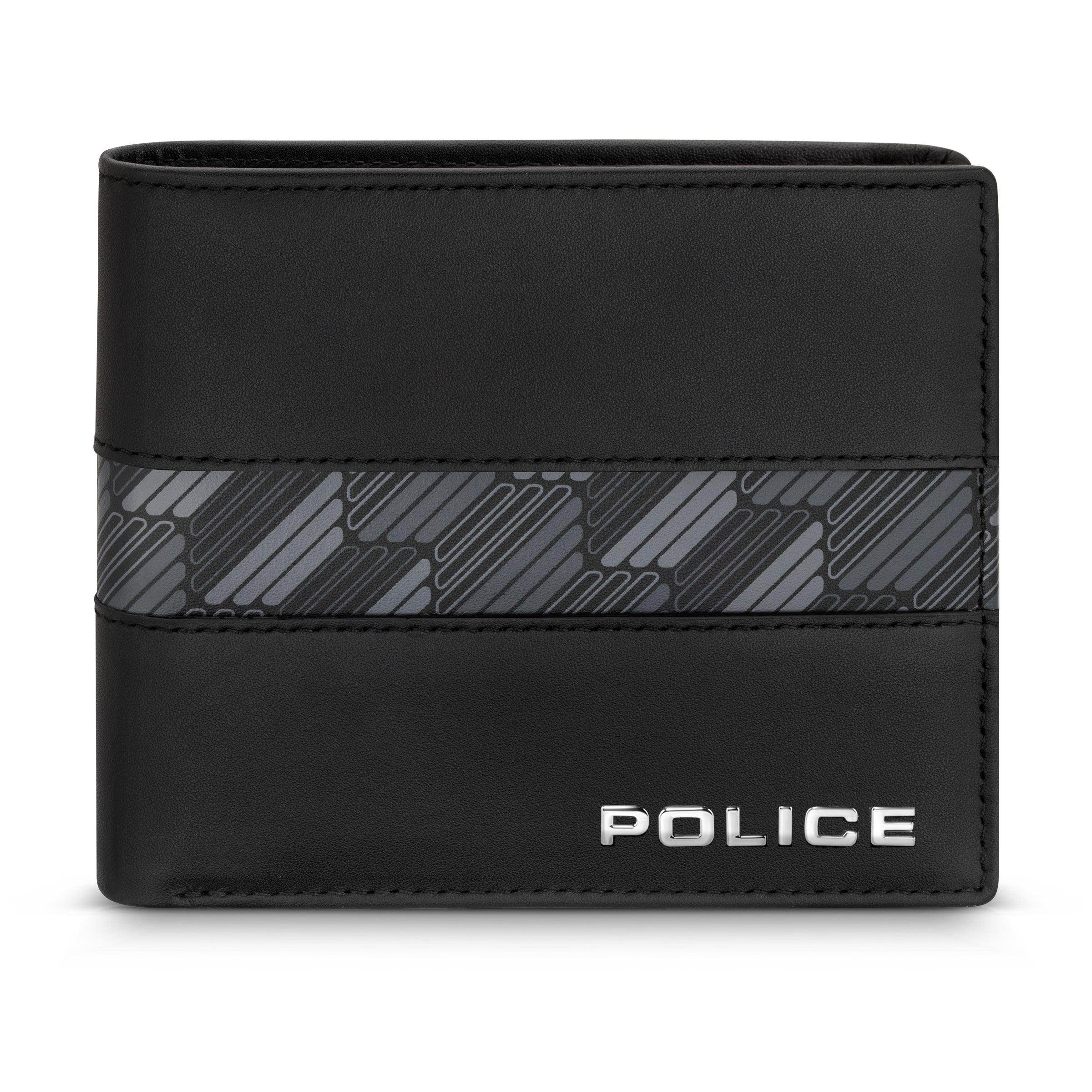 Police Glide Genuine Leather Bi-fold Wallet for Men
