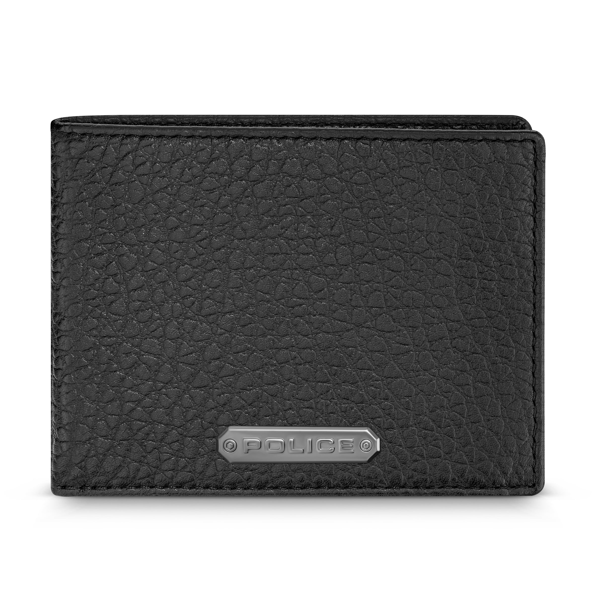 Police Con Voi Genuine Leather Bi-fold Wallet for Men