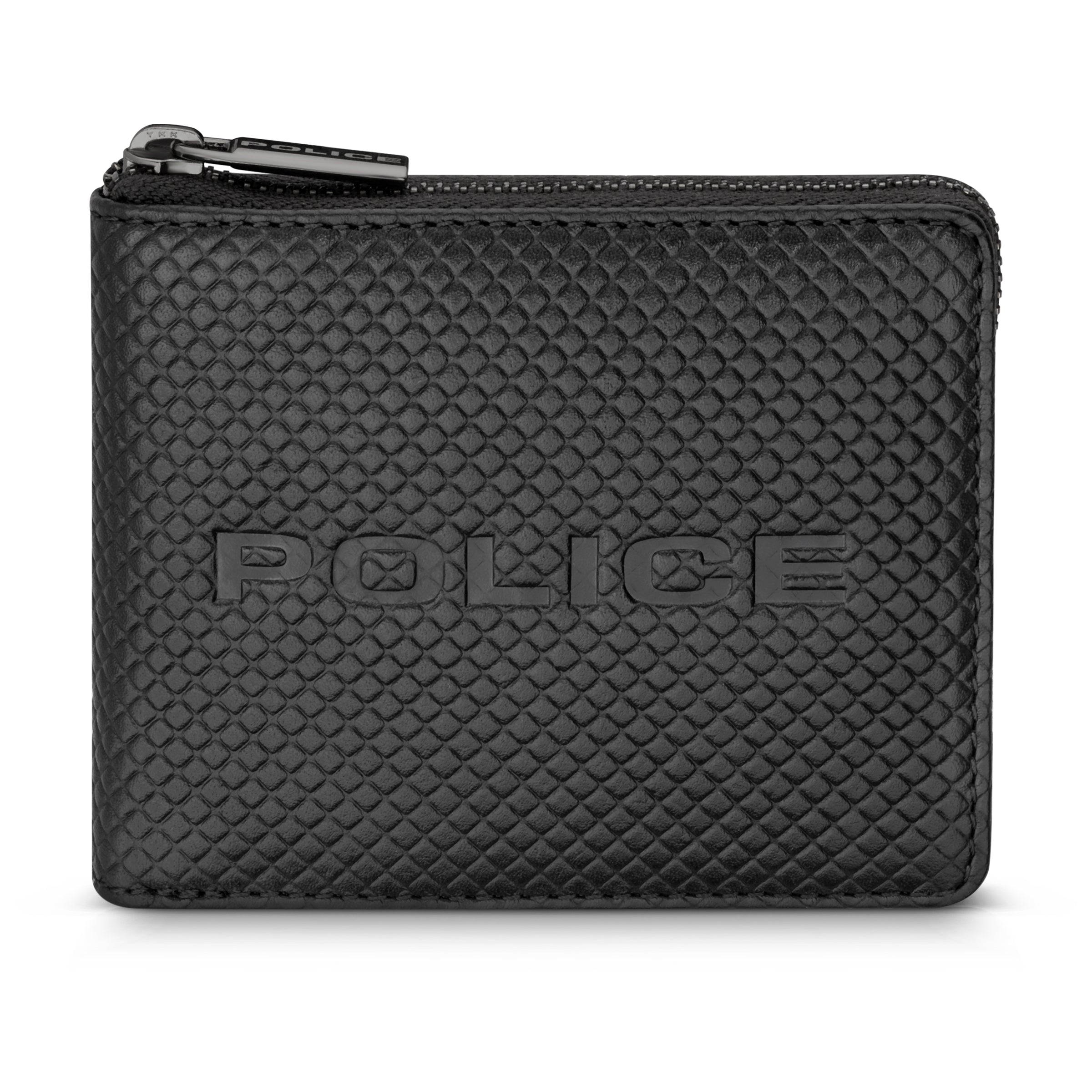 Police Edifice Genuine Leather Bi-fold Wallet for Men