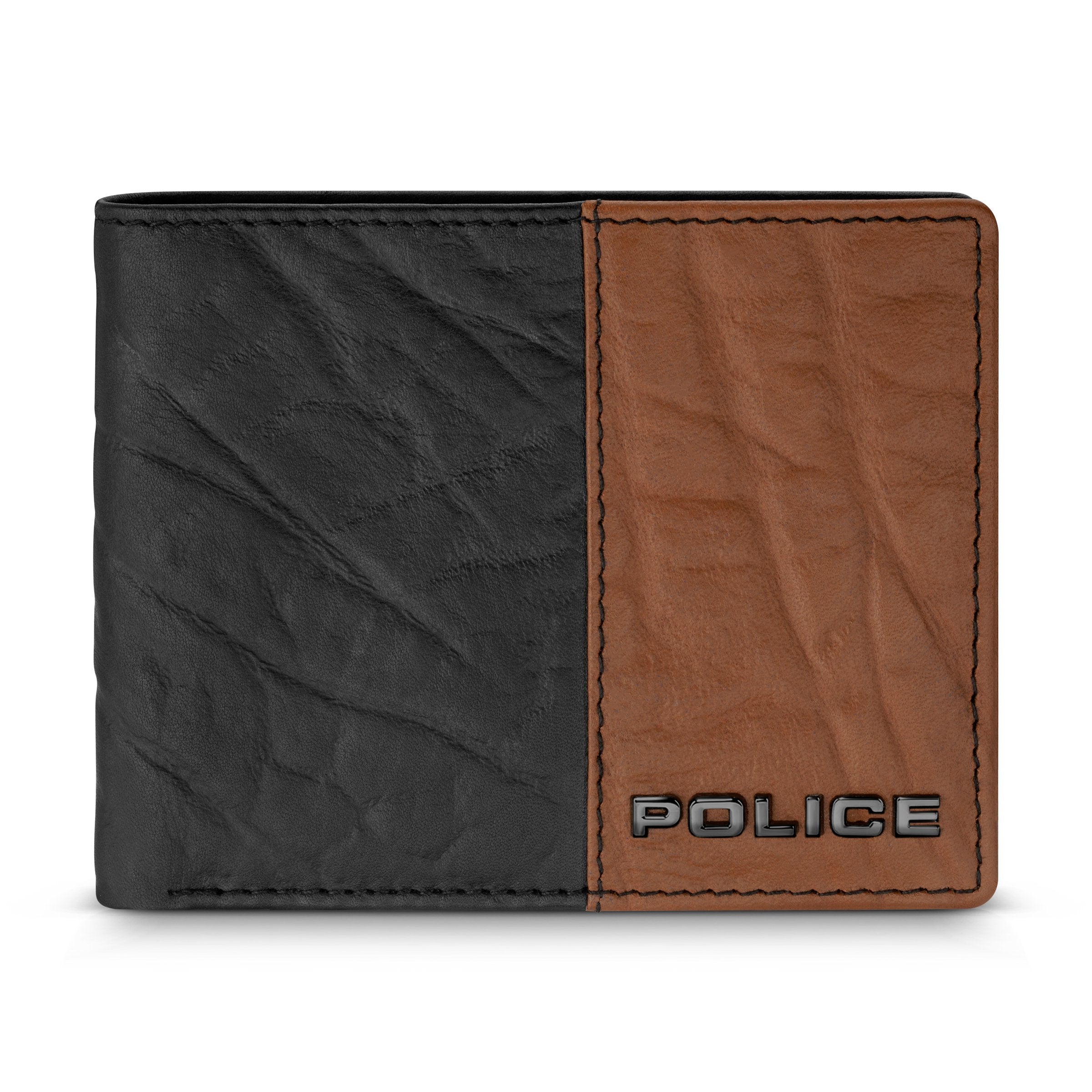 Police Tropea Genuine Leather Bi-fold Wallet for Men