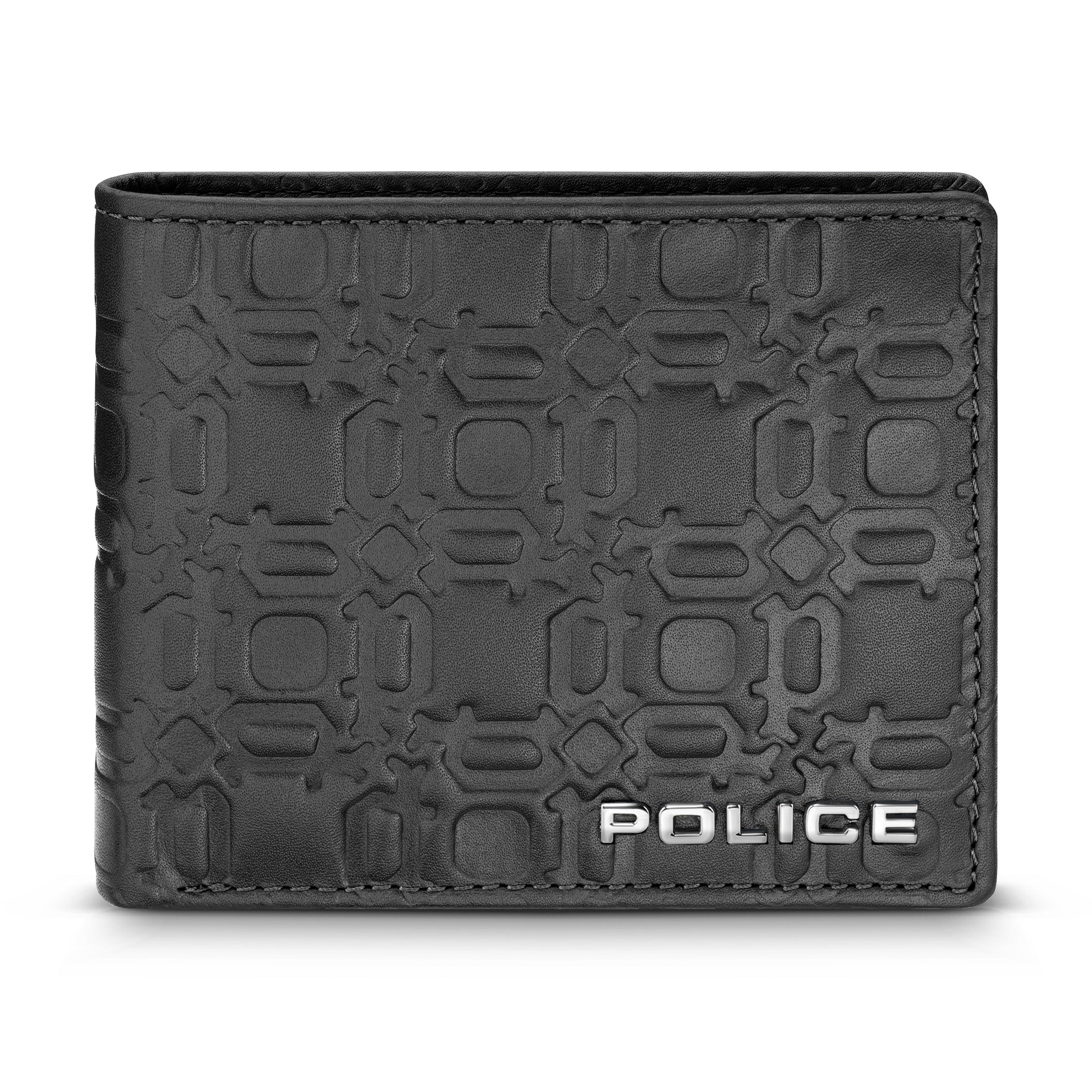 Police Dario Genuine Leather Bi-fold Wallet for Men