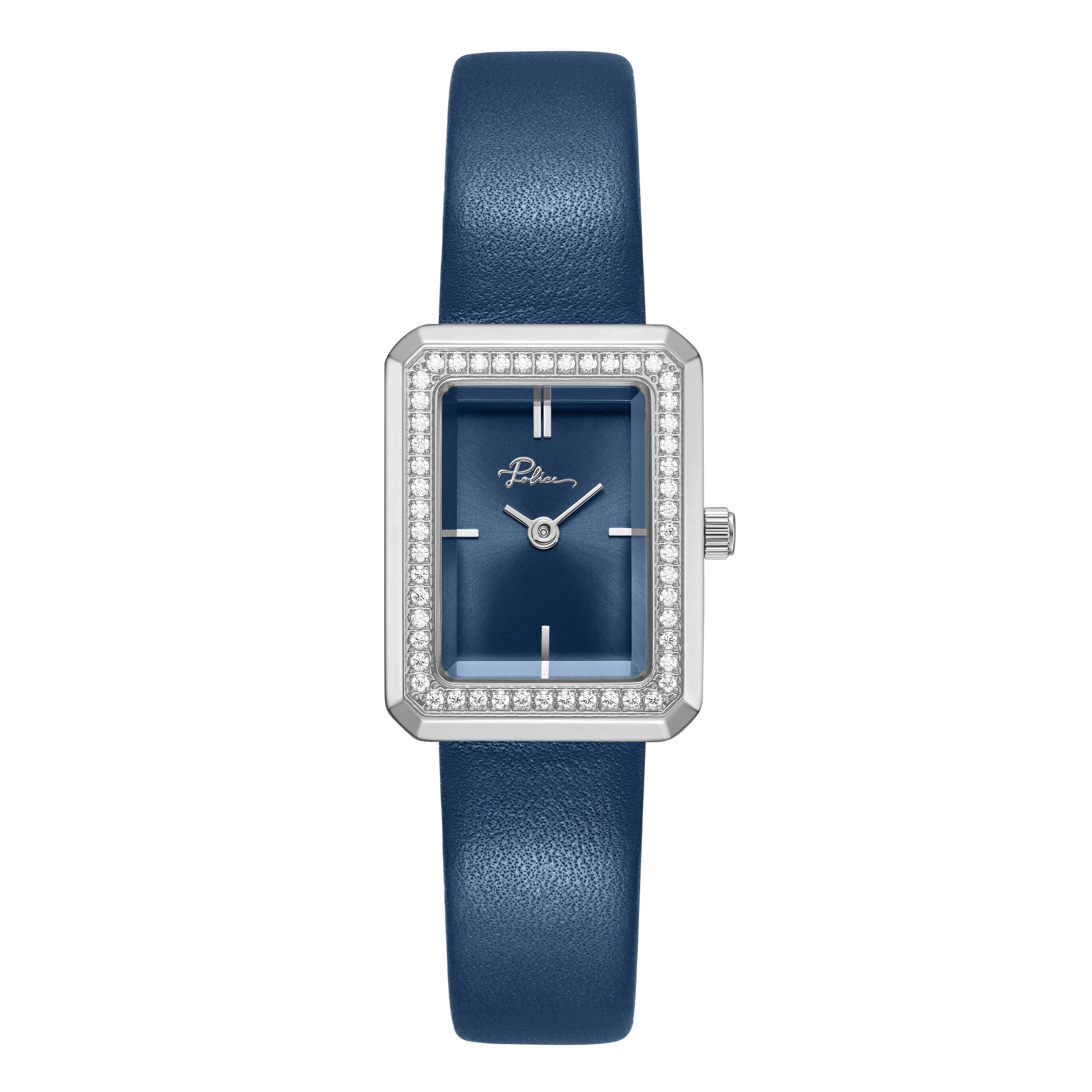 Police Uloya Genuine Leather Strap Analog Watch for Women, 21.7mm