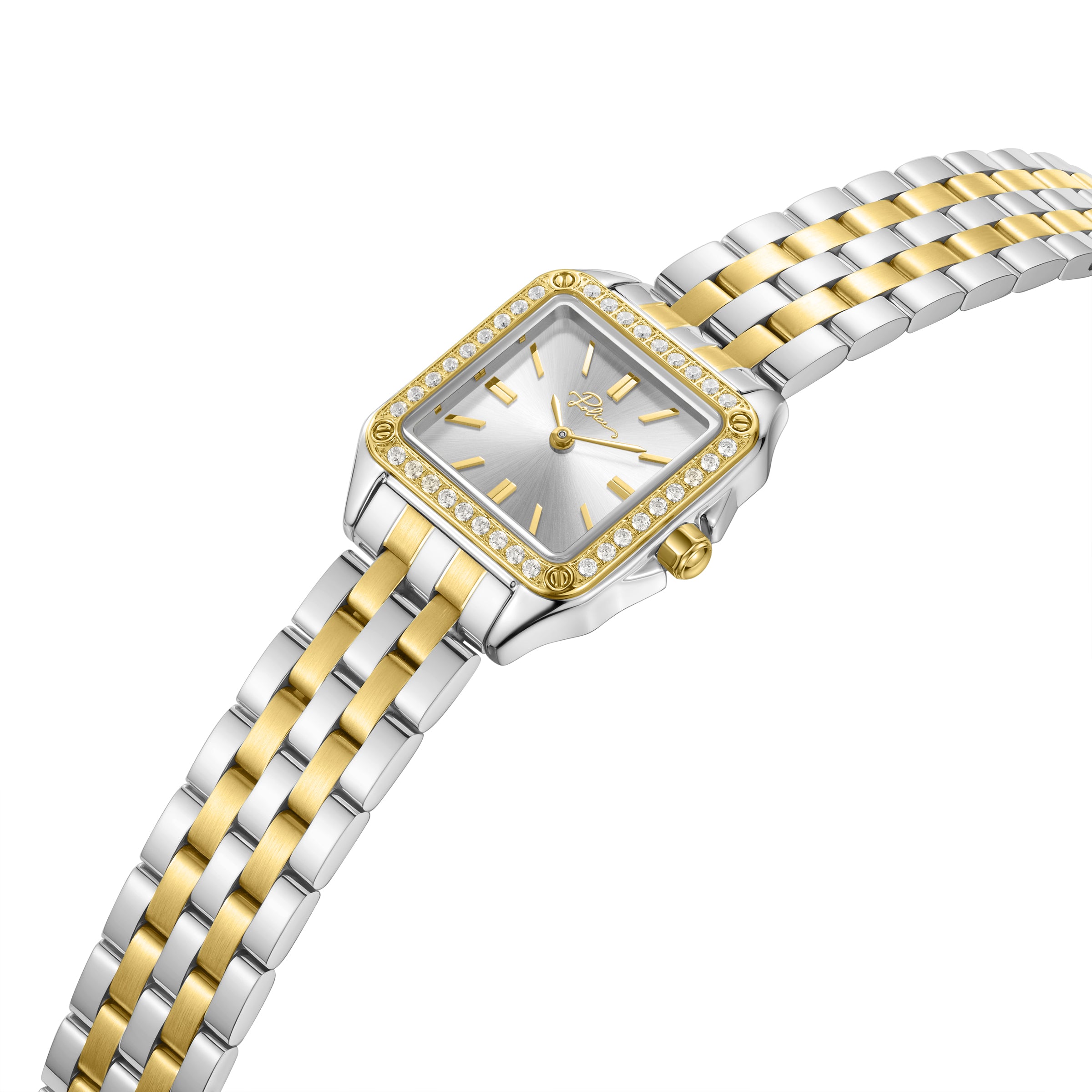 Police Omaha Stainless Steel Bracelet Analog Watch for Women, 27.8mm