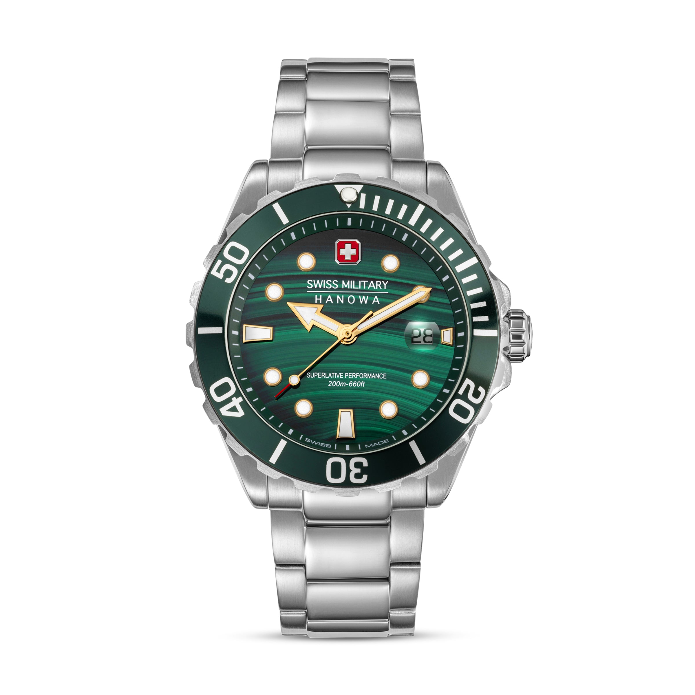 Offshore Diver Green Water Men's Analog Watch
