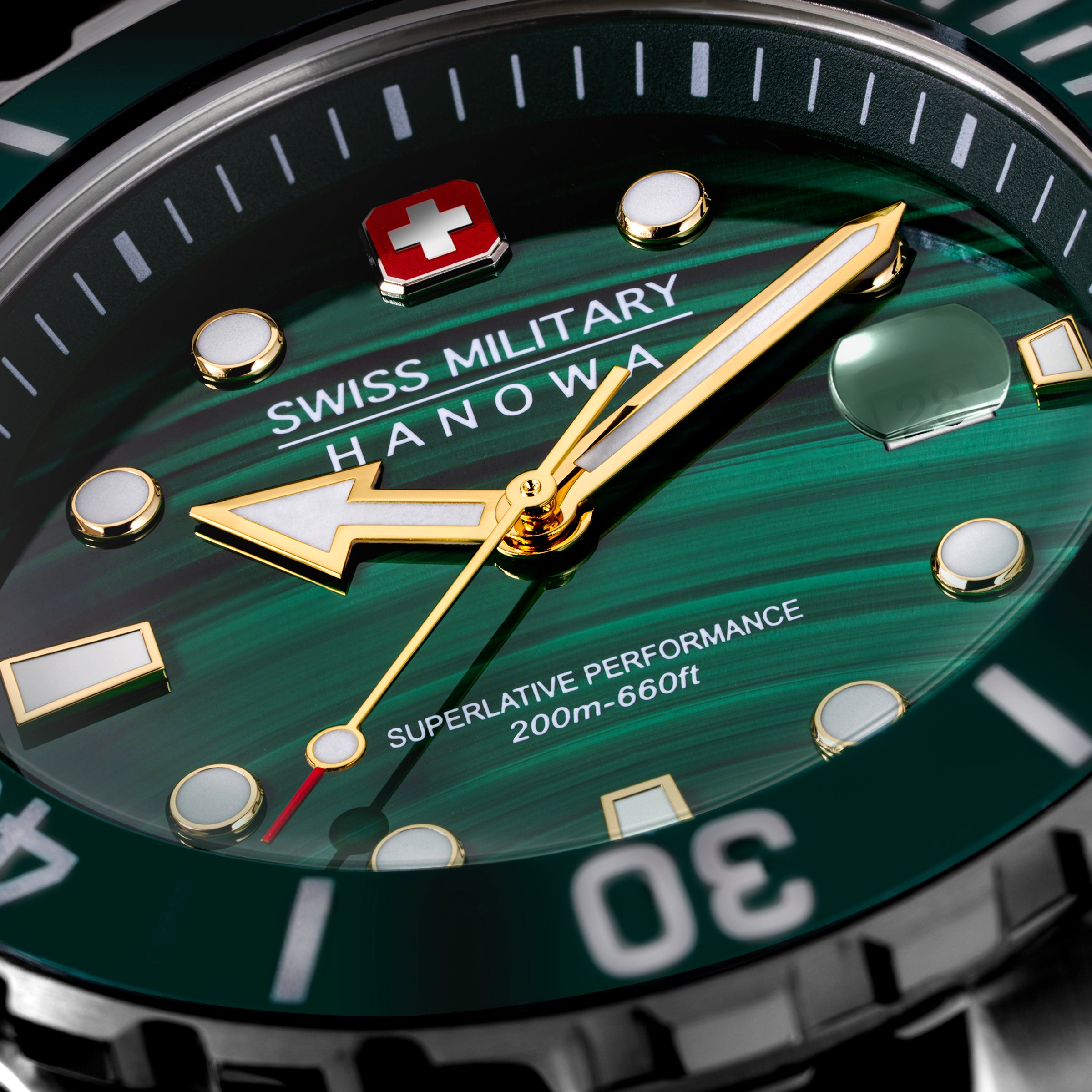 Offshore Diver Green Water Men's Analog Watch