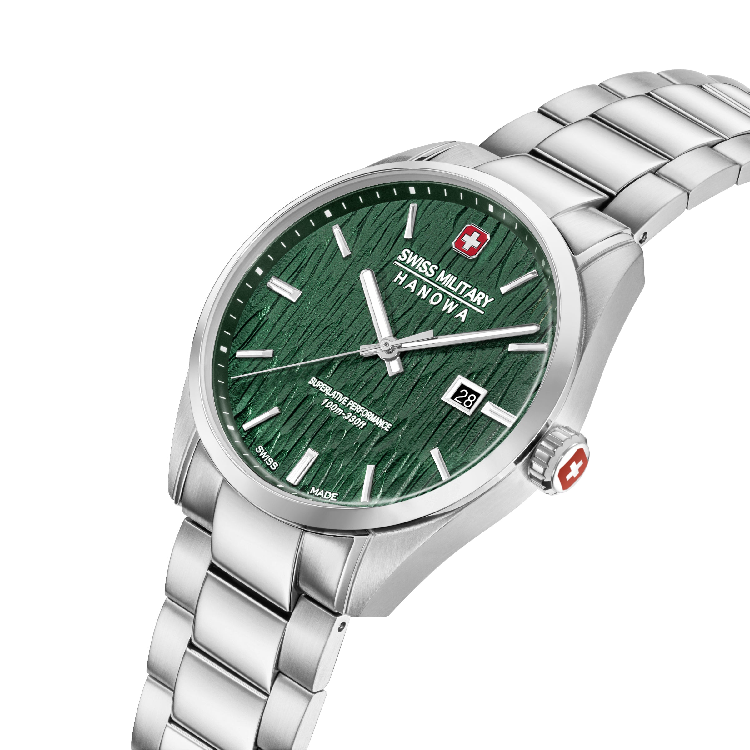 Silver Fir Men's Analog Watch
