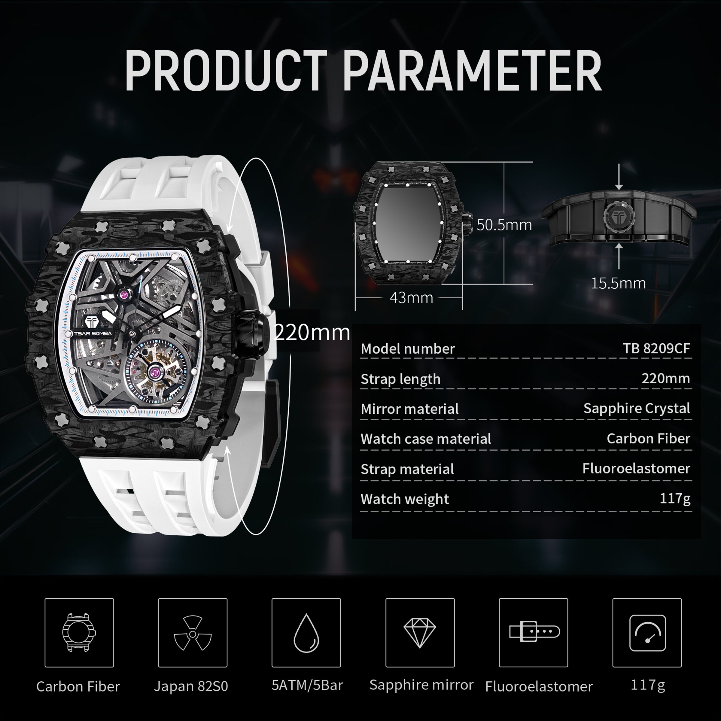 Elemental Series Men's Automatic Watch