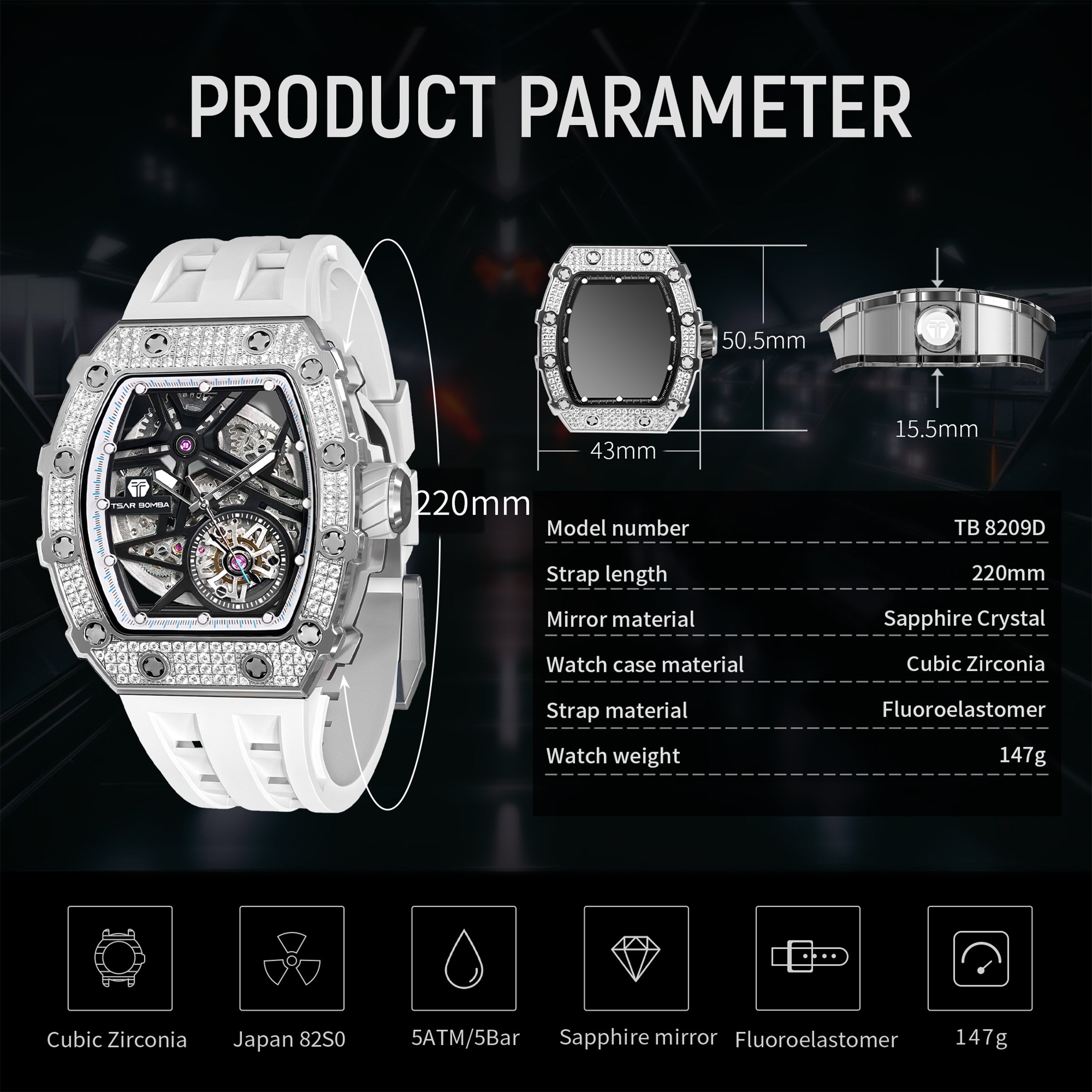 Elemental Series Men's Automatic Watch