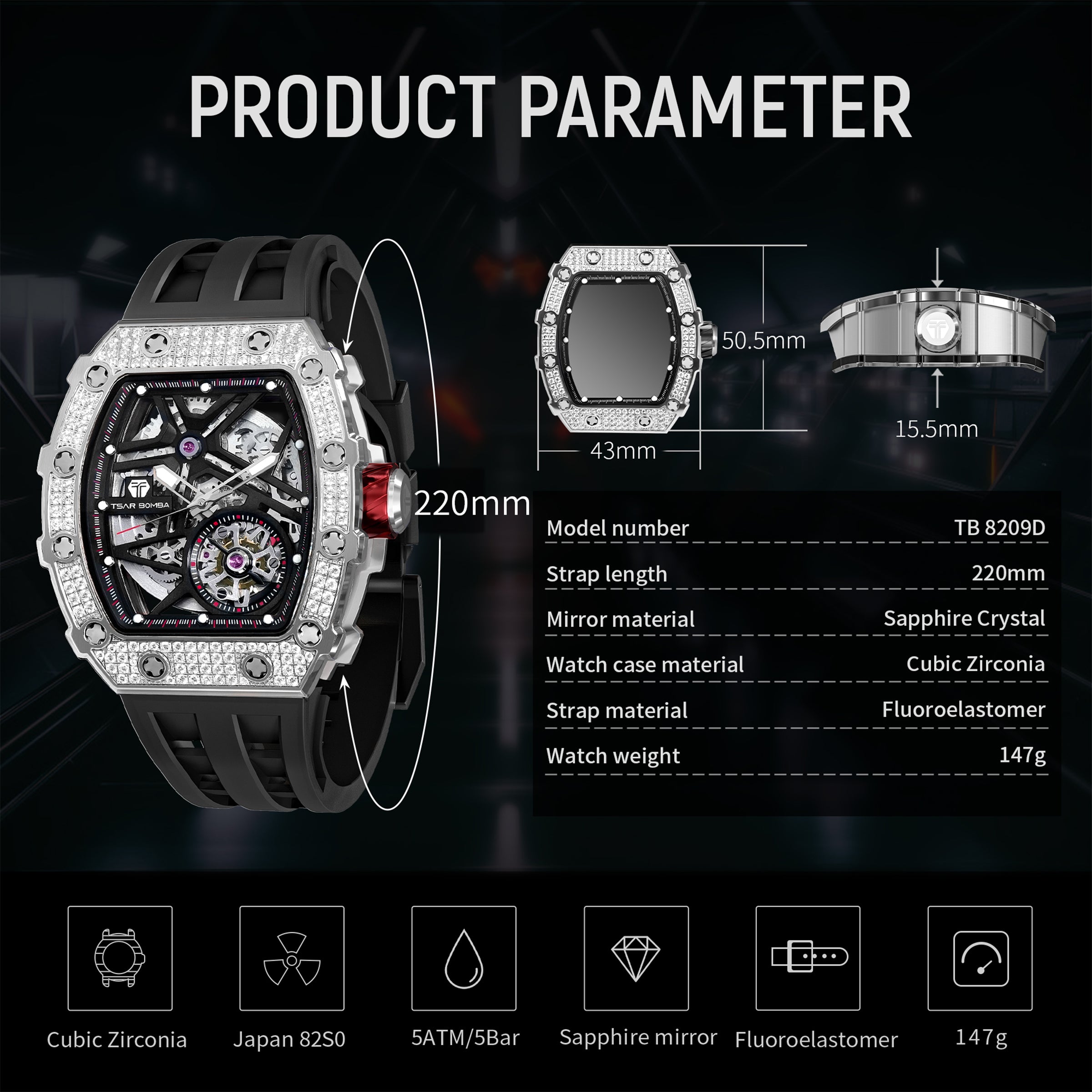 Elemental Series Men's Automatic Watch