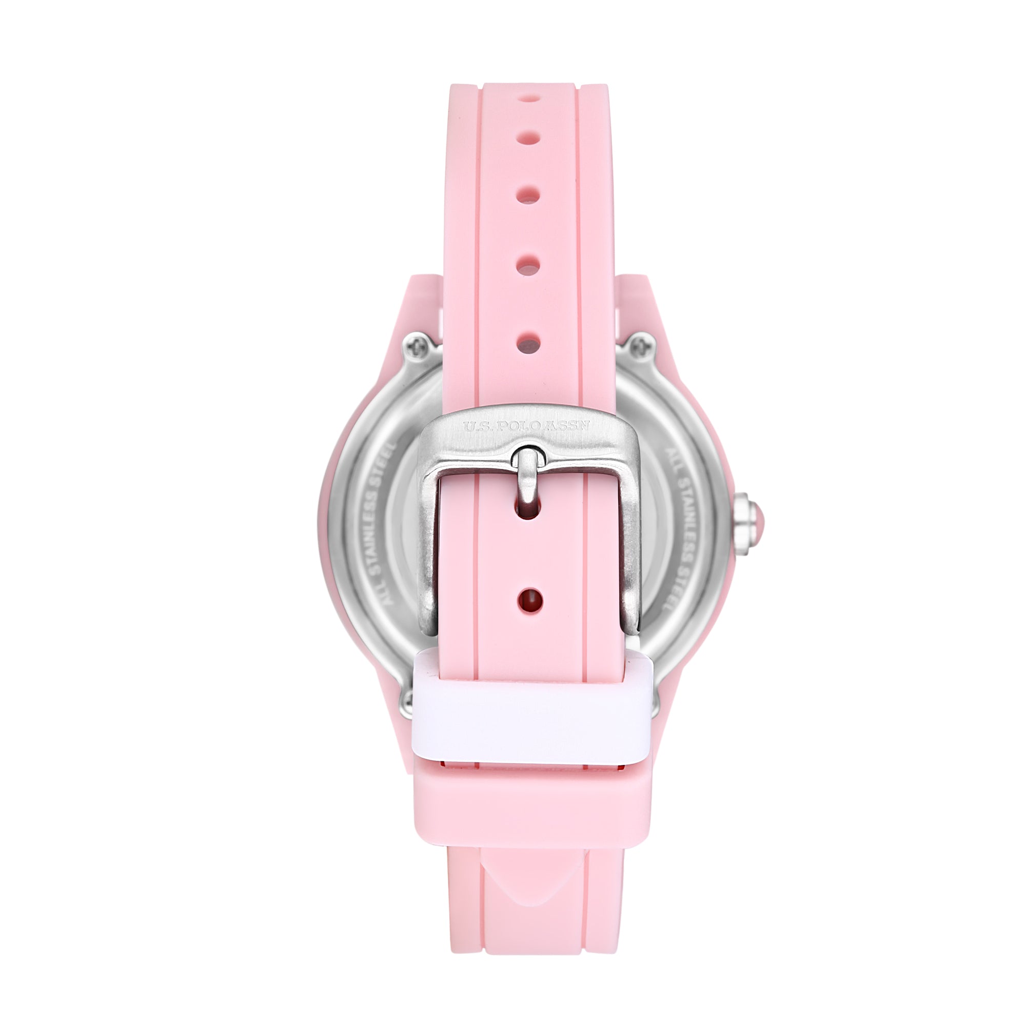 U.S. Polo Assn. Yard Stainless Steel Bracelet Analog Watch for Women, 37mm