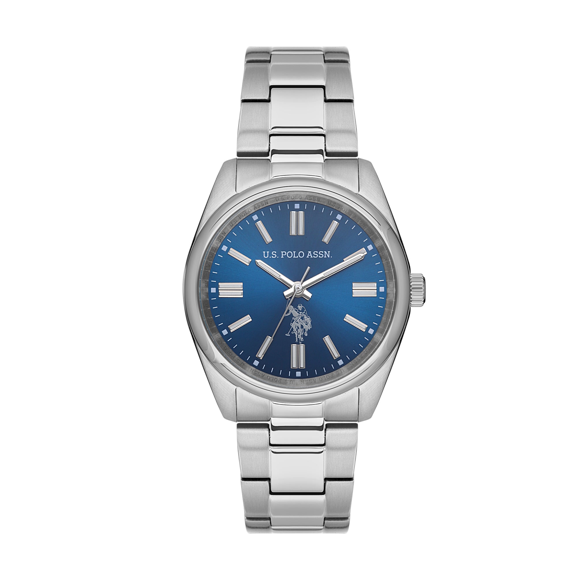 U.S. Polo Assn. Stile Stainless Steel Bracelet Analog Watch for Women, 34mm