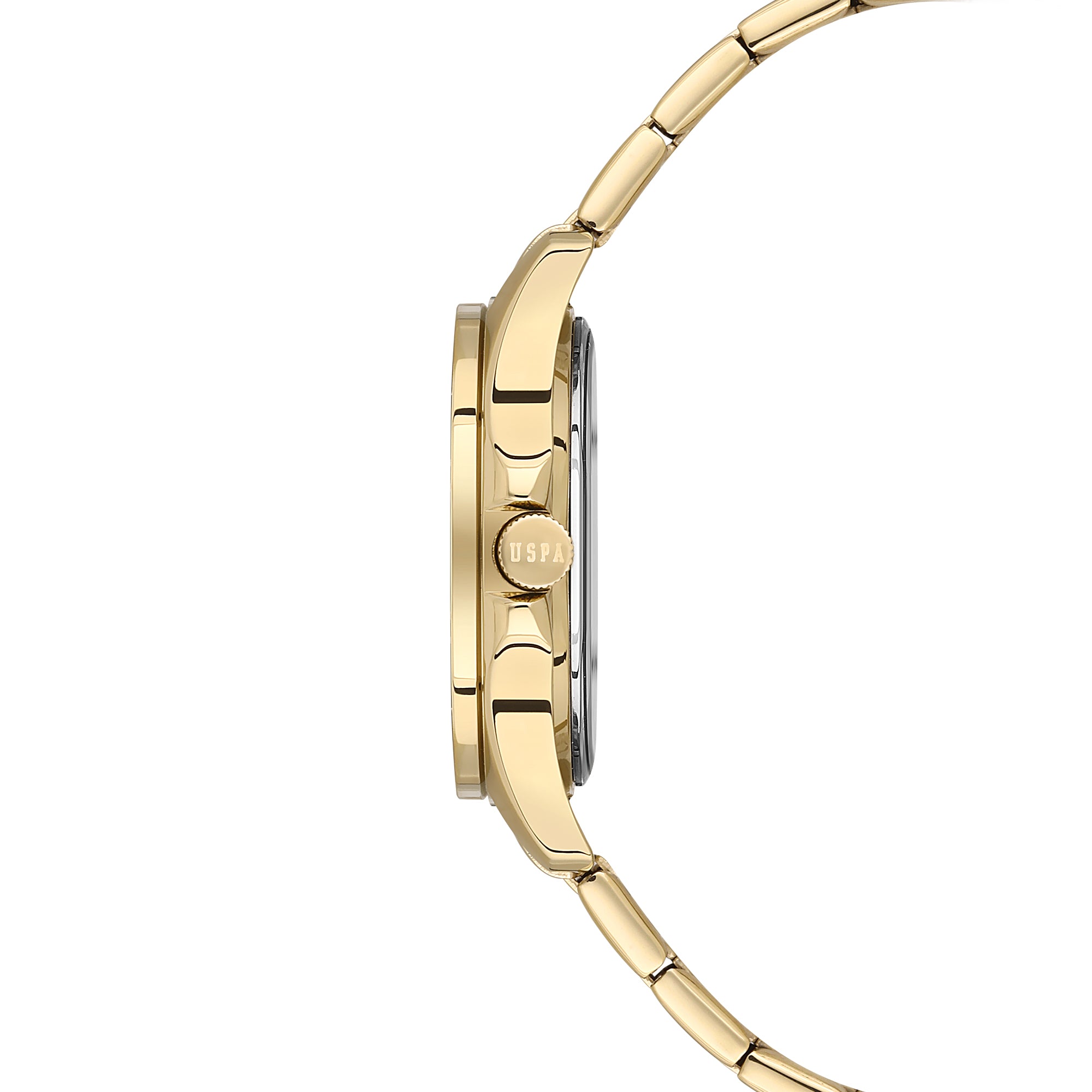 U.S. Polo Assn. Stile Stainless Steel Bracelet Analog Watch for Women, 32mm