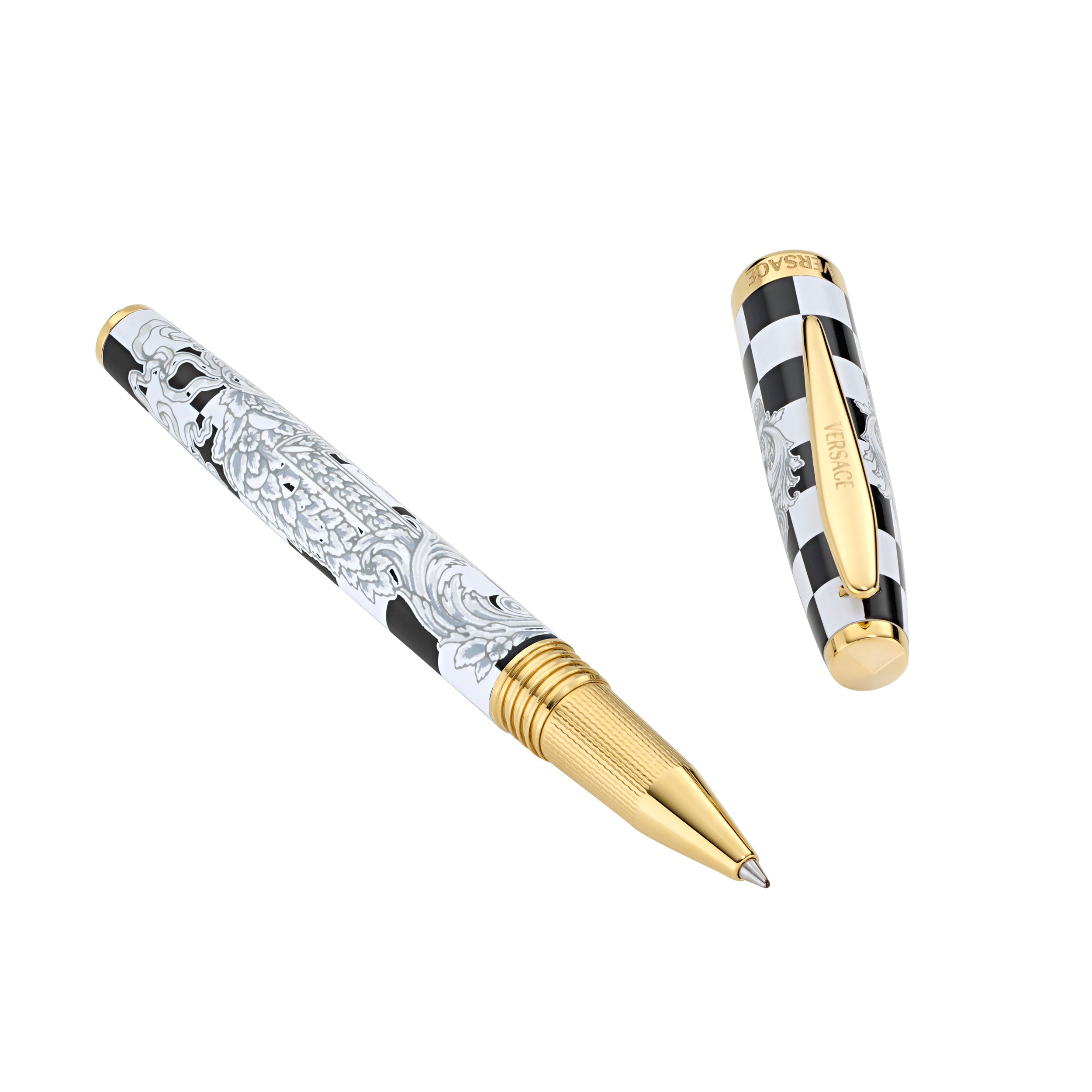 Checkerboard Rollerball Pen