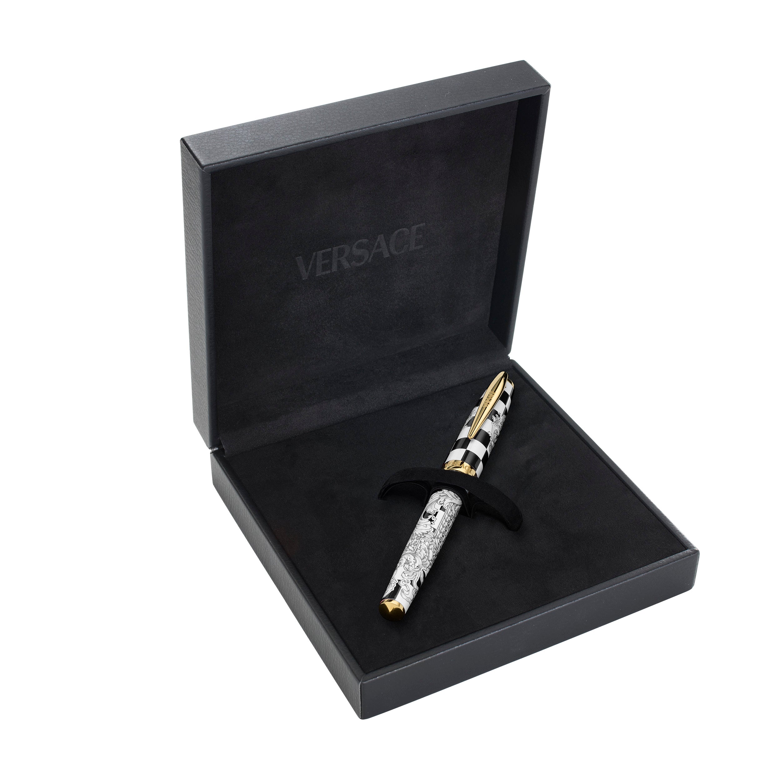 Checkerboard Rollerball Pen