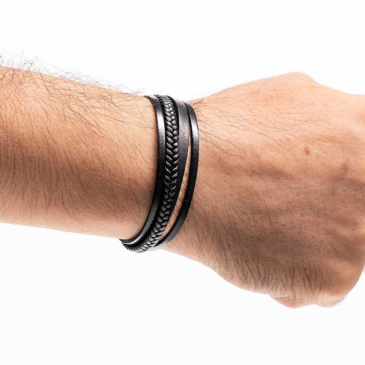 Handmade Men's Leather Bracelet