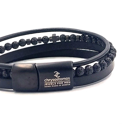 Handmade Men's Leather Bracelet
