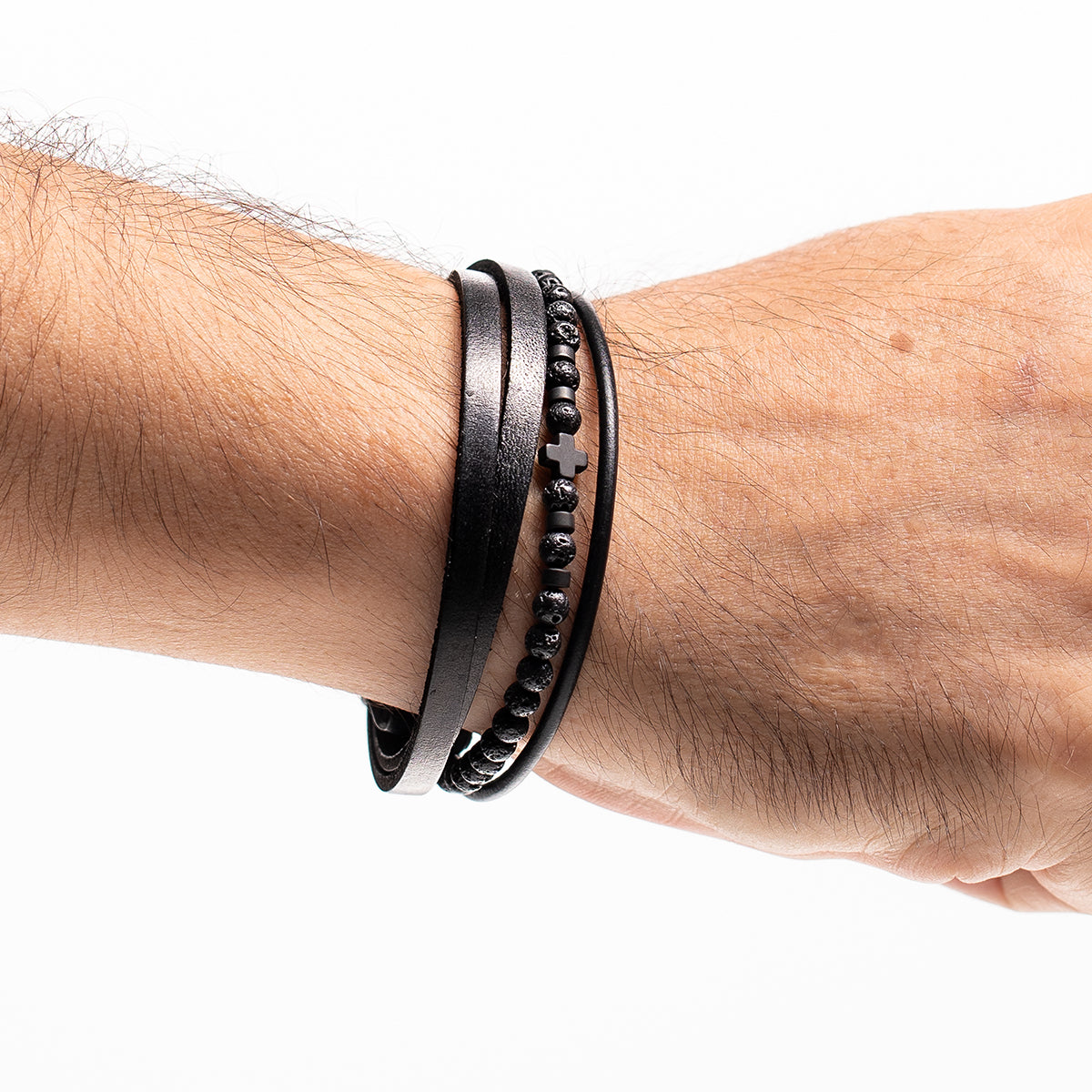 Handmade Men's Leather Bracelet