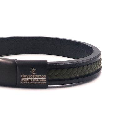 Handmade Men's Leather Bracelet