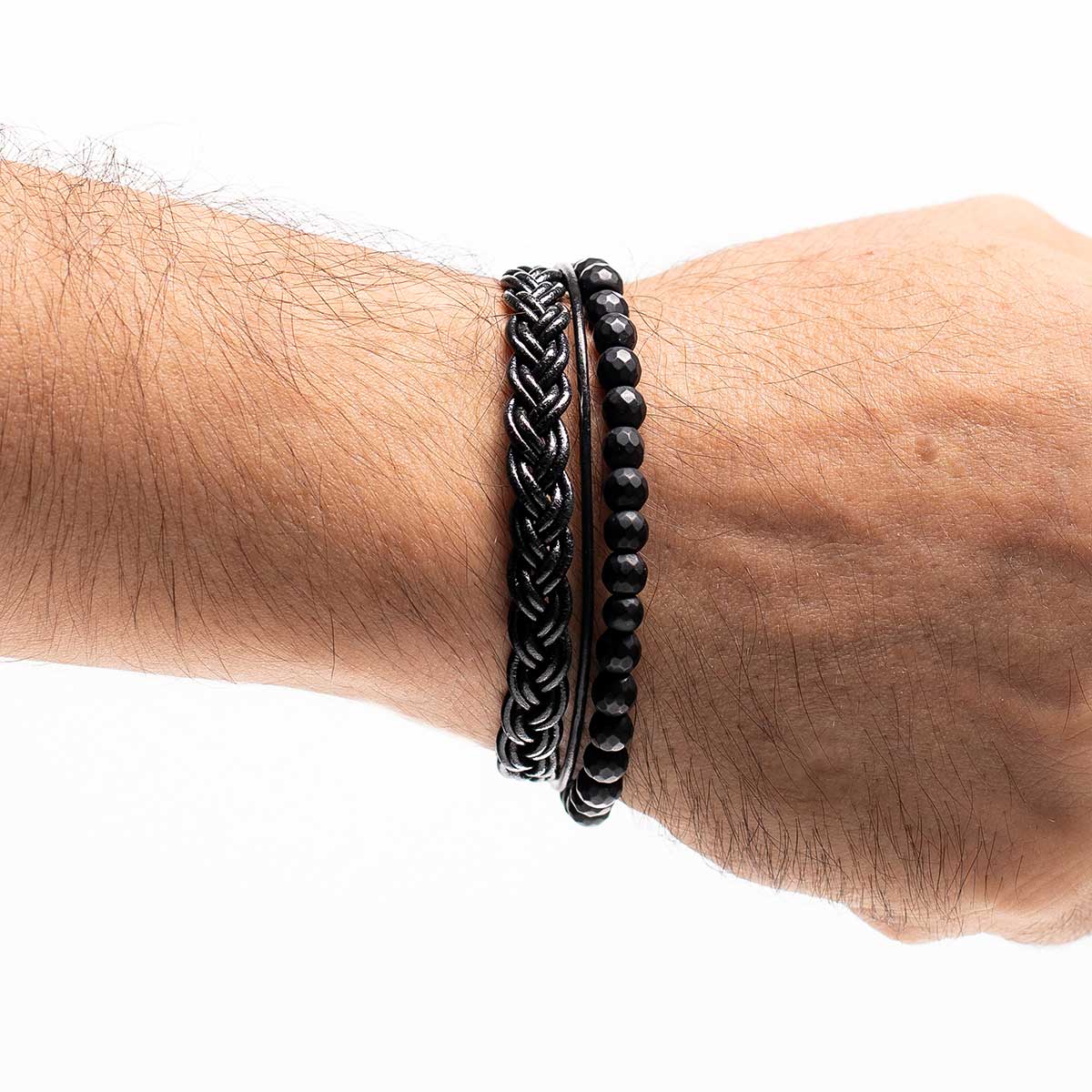 Handmade Men's Leather Bracelet