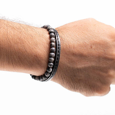 Handmade Men's Leather Bracelet