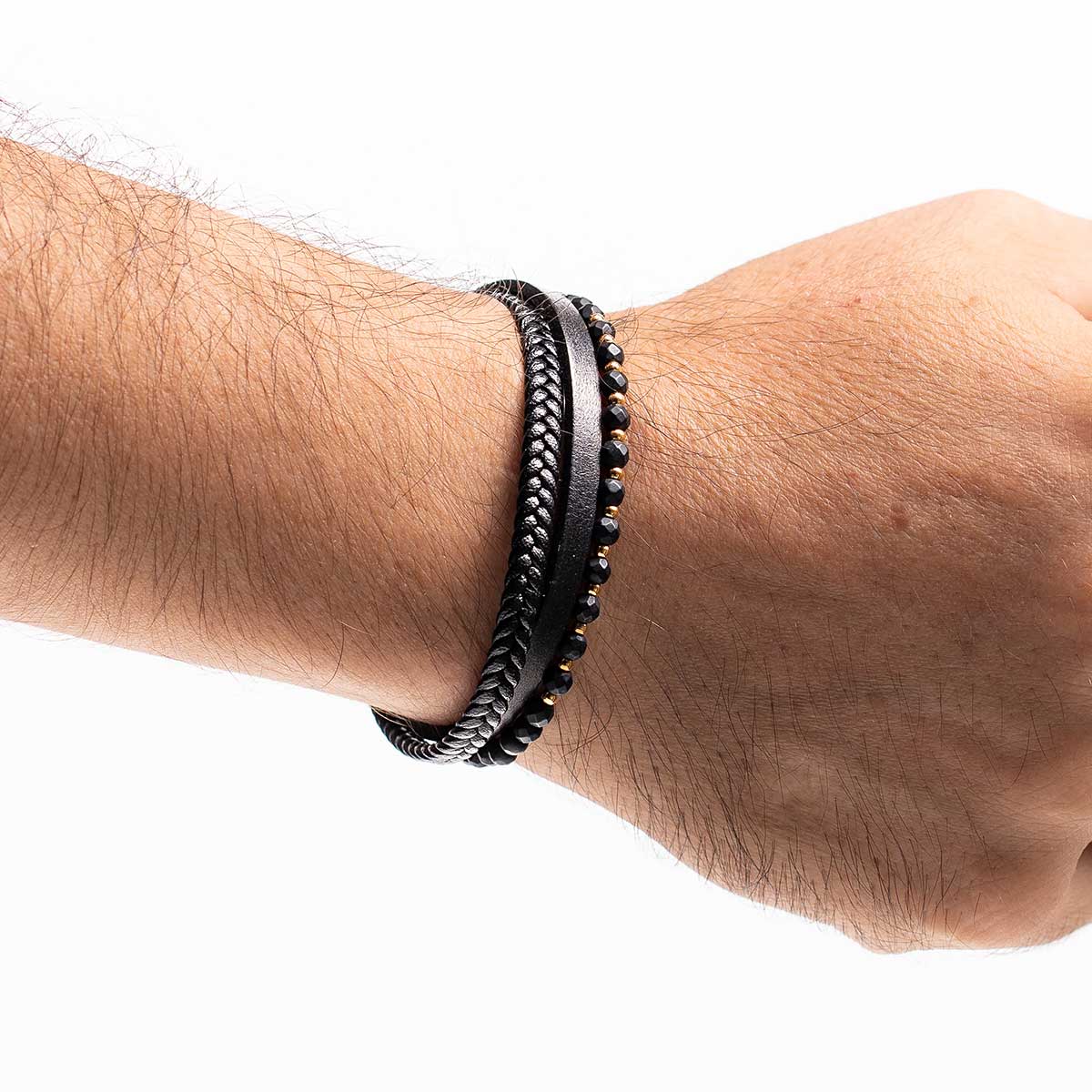 Handmade Men's Leather Bracelet