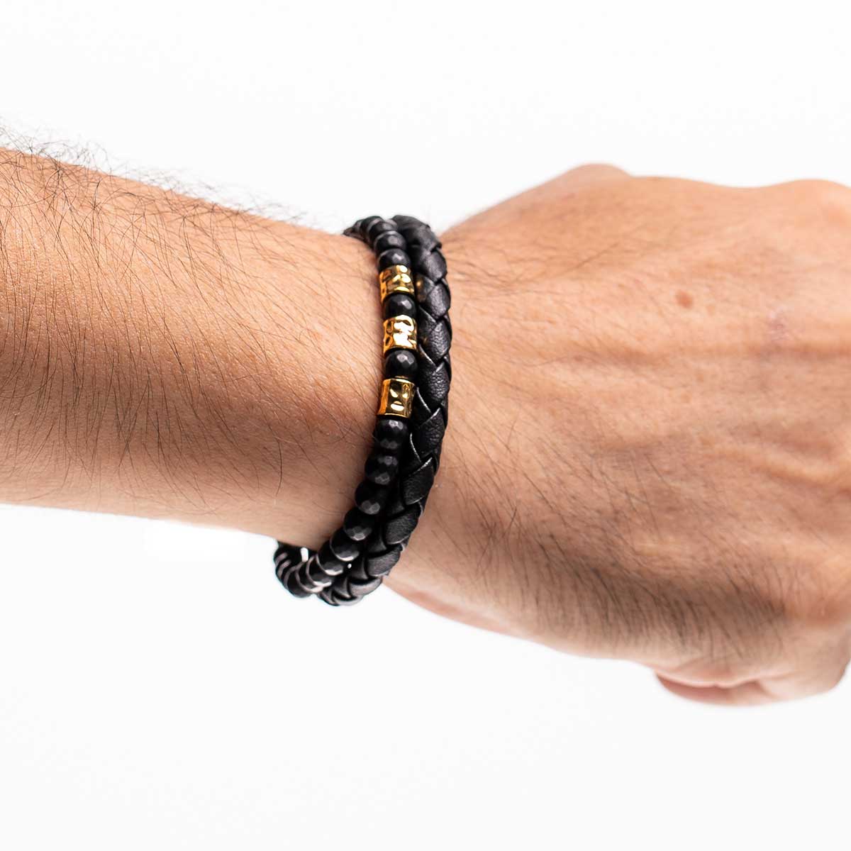 Handmade Men's Leather Bracelet