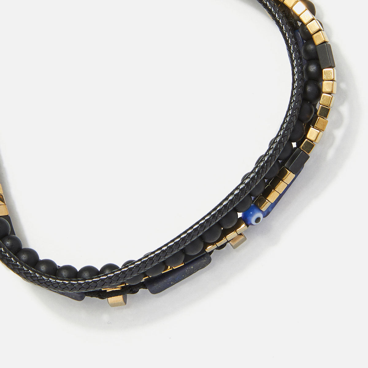 Handmade Men's Multiline Adjustable Bracelet