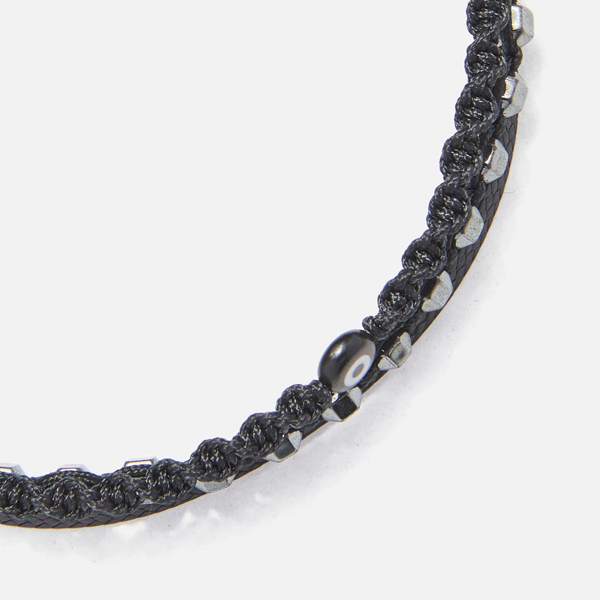 Handmade Men's Adjustable Multiline Beaded Bracelet