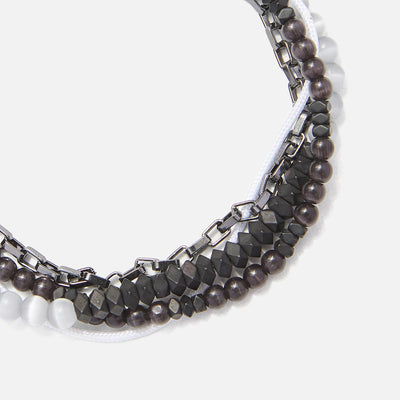 Handmade Men's Multiline Adjustable Bracelet