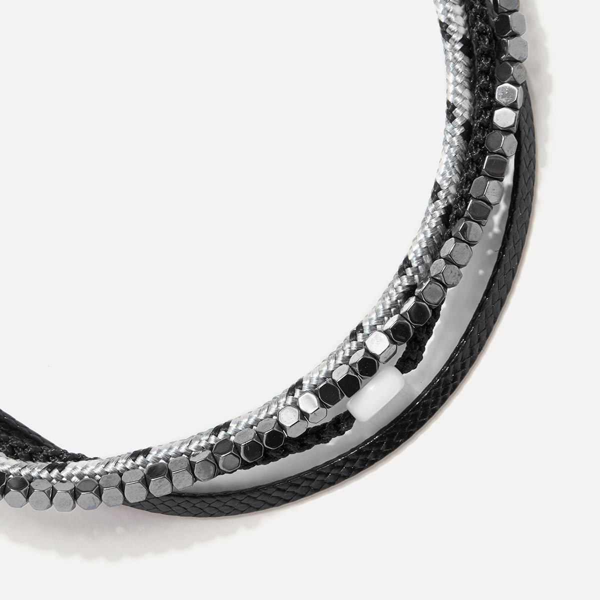 Handmade Men's Multiline Adjustable Bracelet