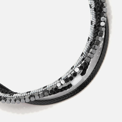 Handmade Men's Multiline Adjustable Bracelet