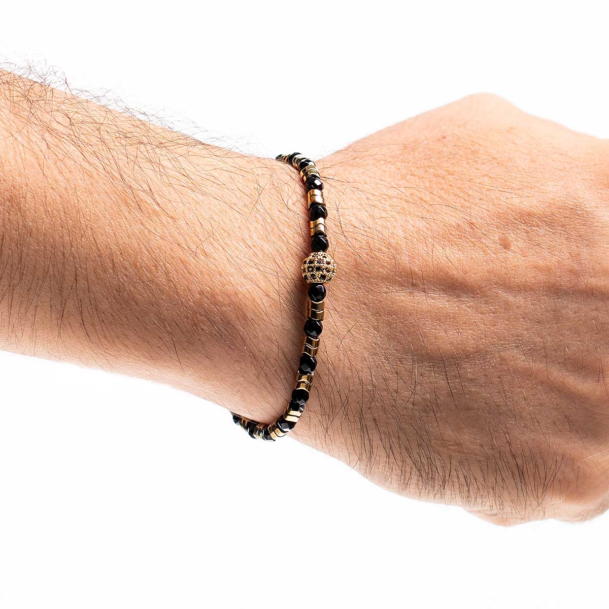 Handmade Men's Beaded Bracelet