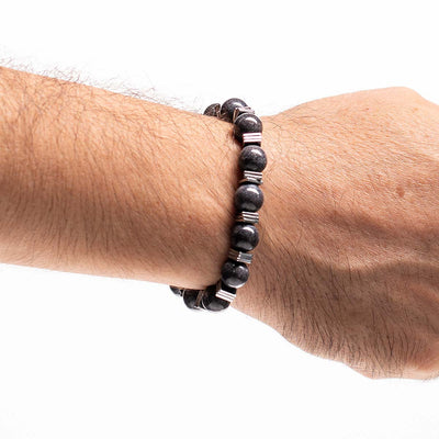 Handmade Men's Beaded Bracelet