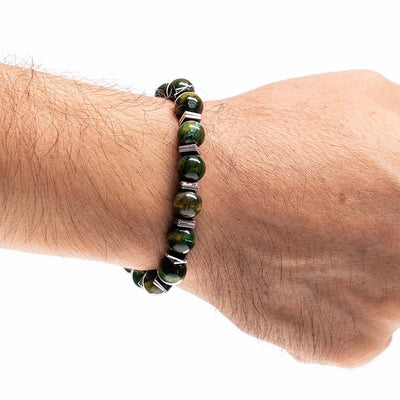 Handmade Men's Beaded Bracelet
