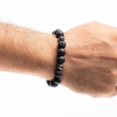 Handmade Men's Beaded Bracelet