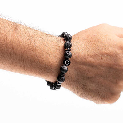 Handmade Men's Beaded Bracelet