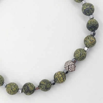 Handmade Men's Beaded Bracelet