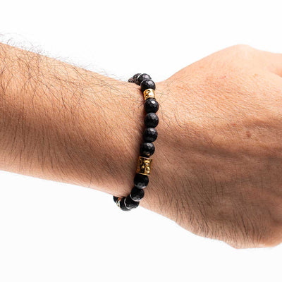 Handmade Men's Beaded Bracelet