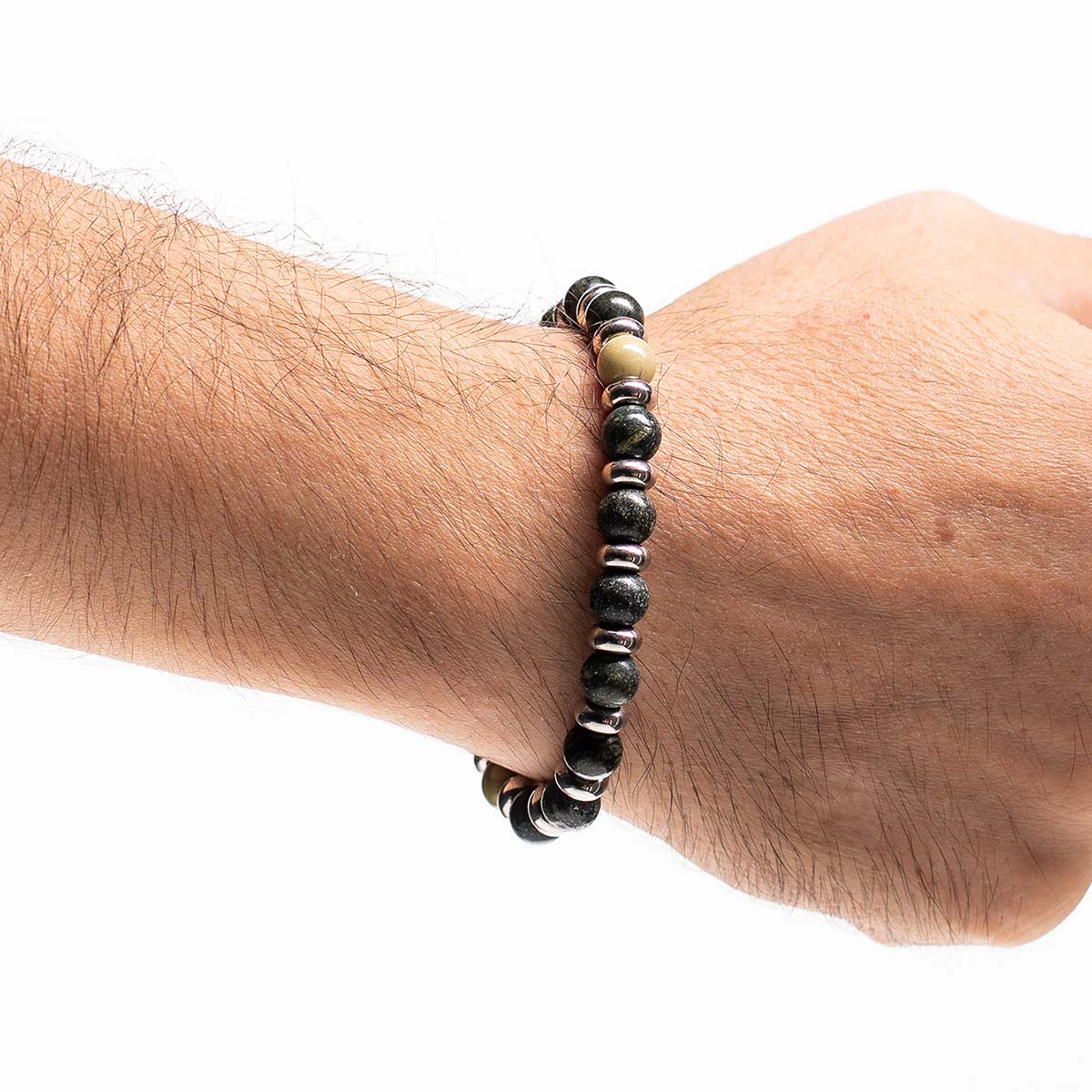 Handmade Men's Beaded Bracelet